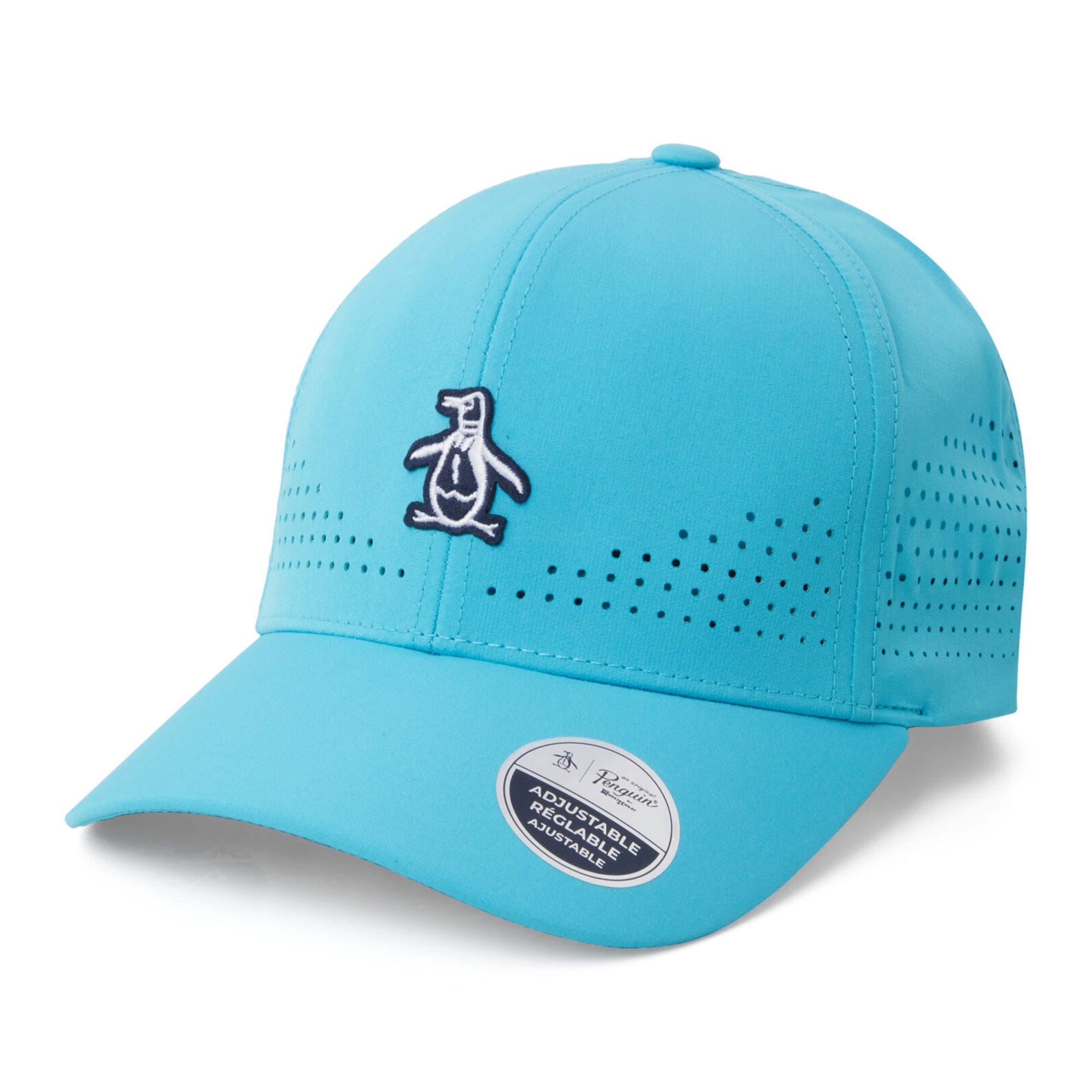 original-penguin-golf-perforated-cap-ogasd074-blue-atoll-432