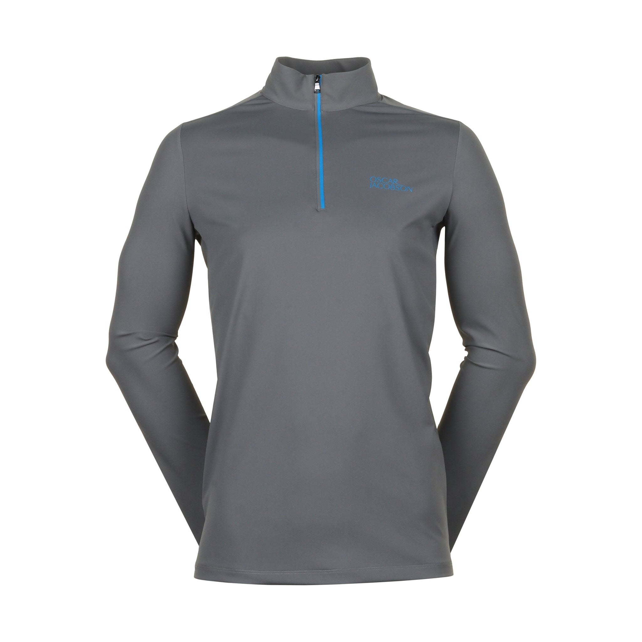 Oscar Jacobson Camber Pullover Pewter