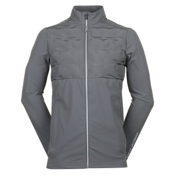 Oscar Jacobson Hackney Full Zip Jacket Pewter