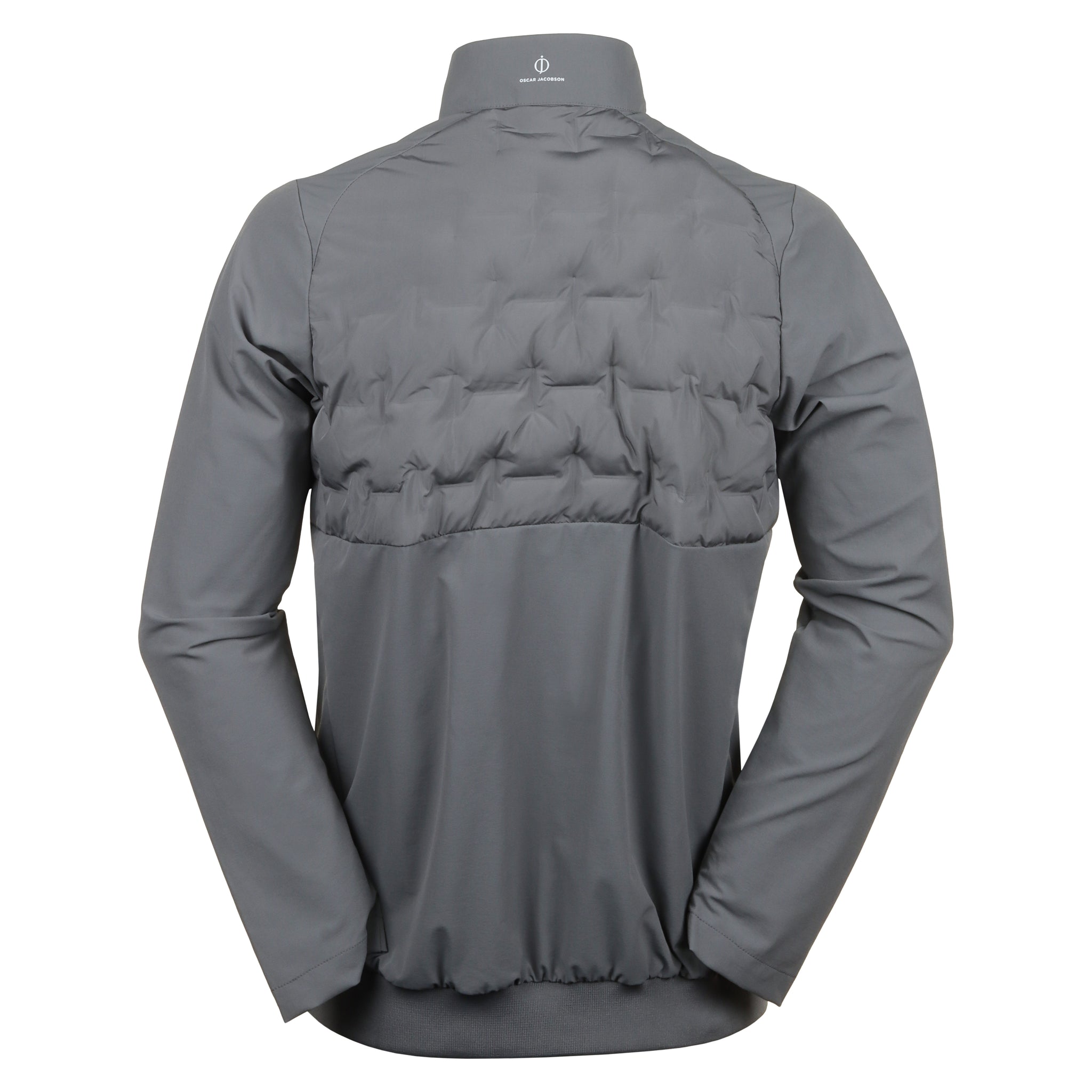 Oscar Jacobson Hackney Full Zip Jacket Pewter