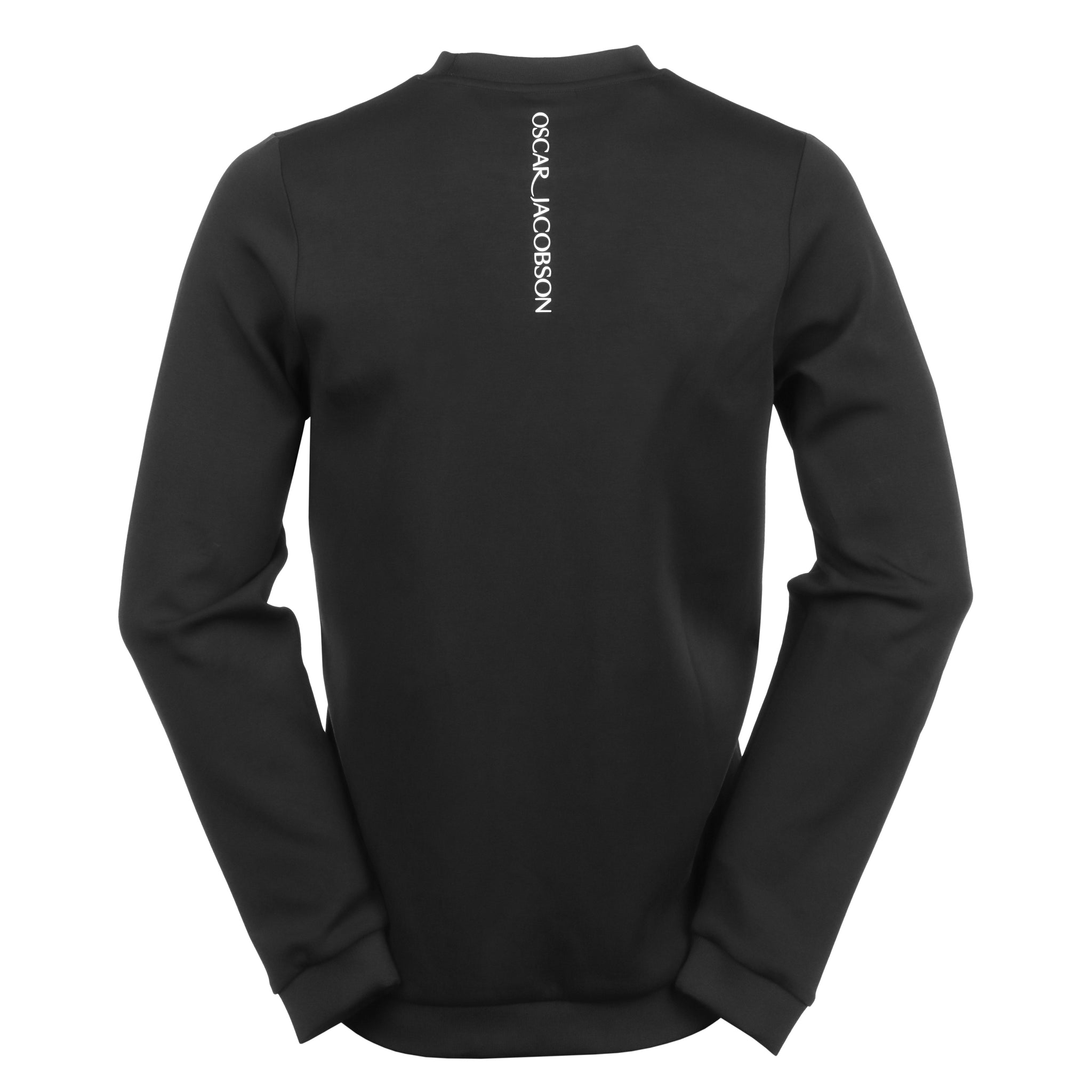 Oscar Jacobson Johnstone Tour Crew Neck Black 