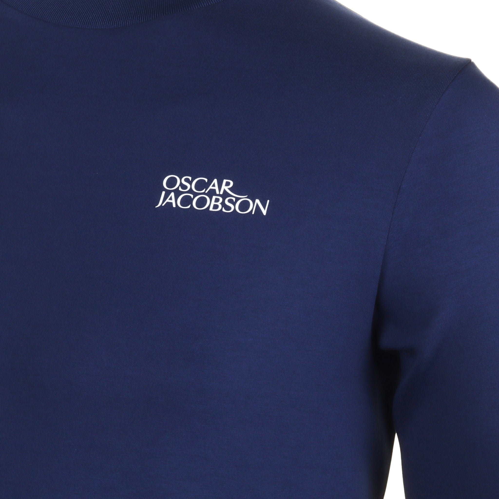 Oscar Jacobson Johnstone Tour Crew Neck Navy