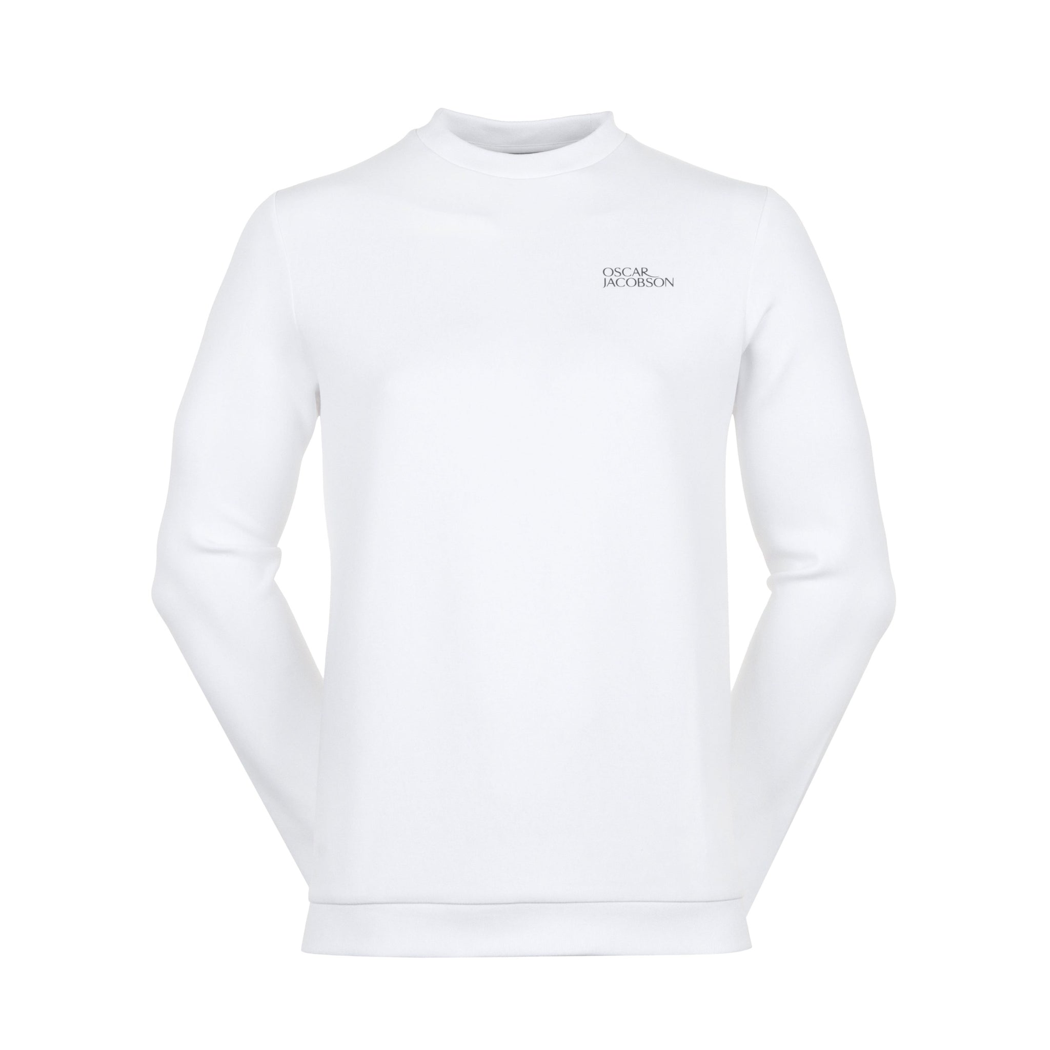 Oscar Jacobson Johnstone Tour Crew Neck White