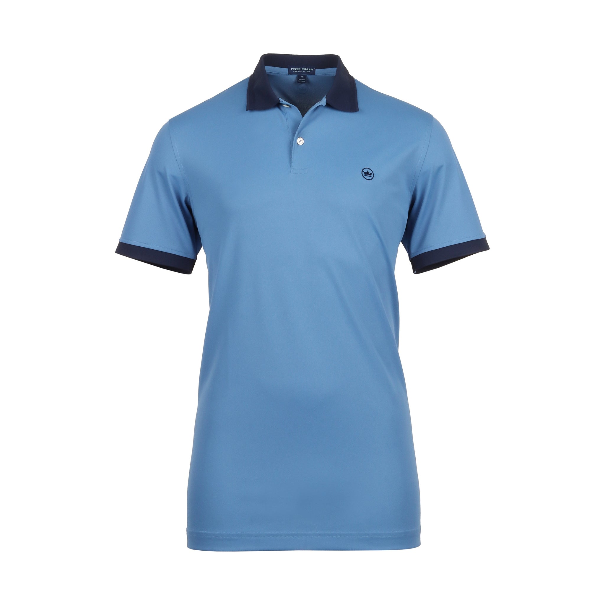 Peter Millar Forte Performance Mesh Shirt Brook Blue 