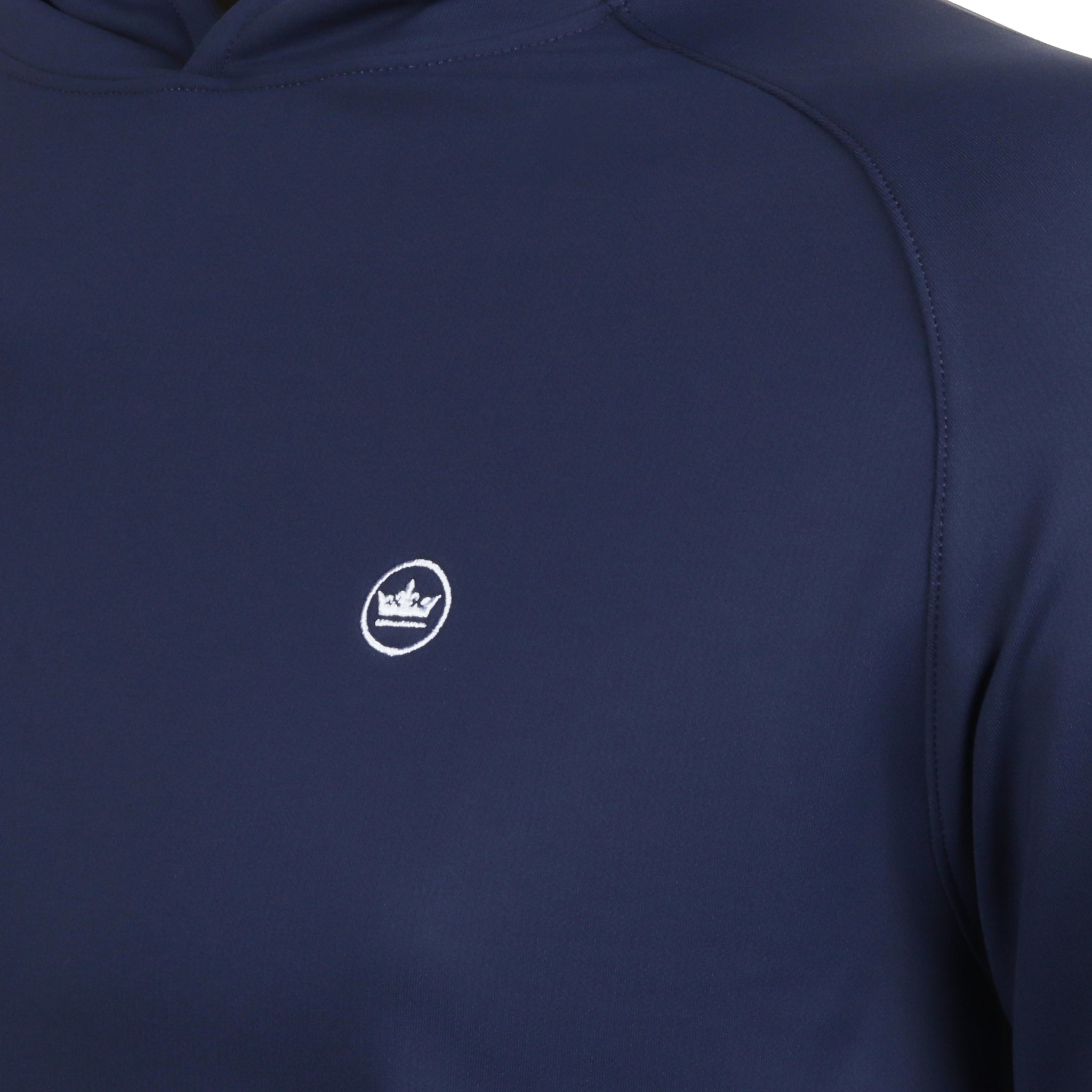 Peter Millar Pine Performance Hoodie Navy