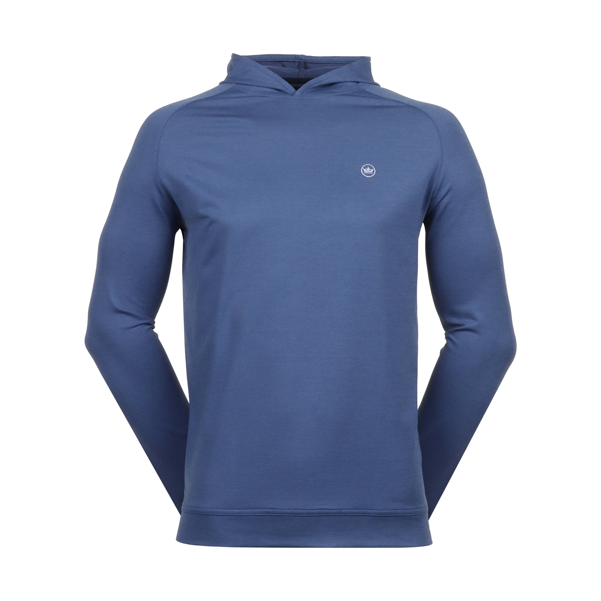 Peter Millar Pine Performance Hoodie Astral Blue