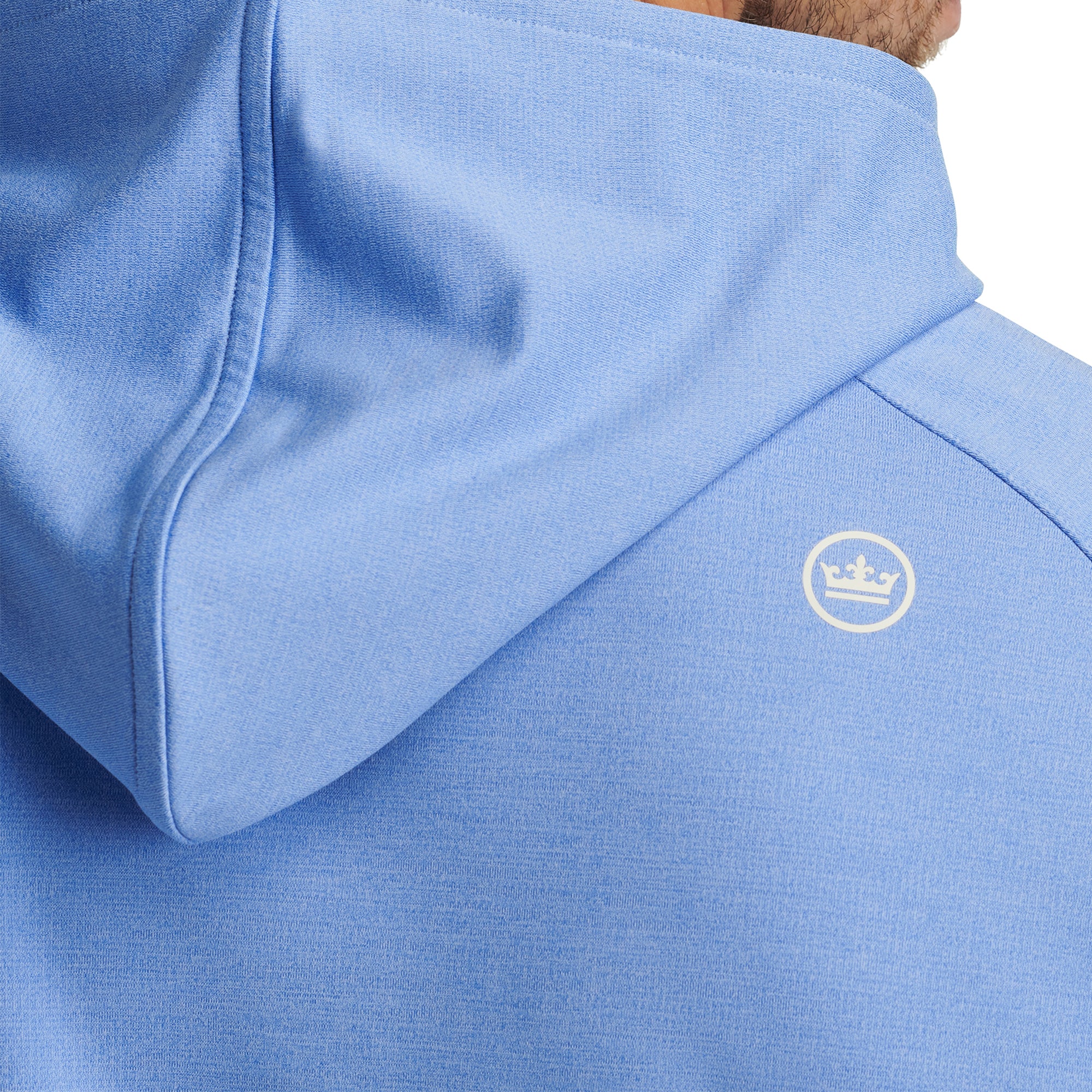 Peter Millar Pine Performance Hoodie Blue Sea