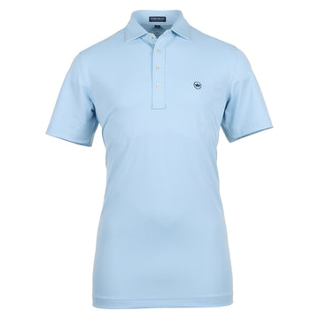 Peter Millar Soul Performance Mesh Shirt Blue Frost