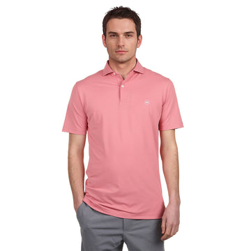 Peter Millar Soul Performance Mesh Shirt Pink Crepe