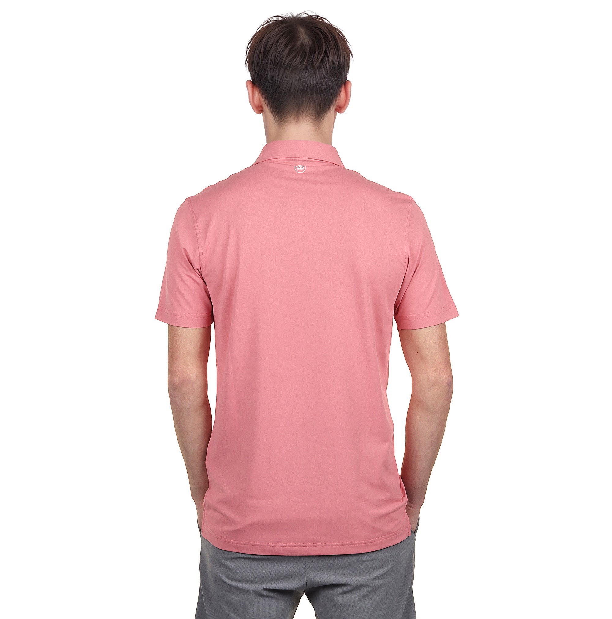 Peter Millar Soul Performance Mesh Shirt Pink Crepe