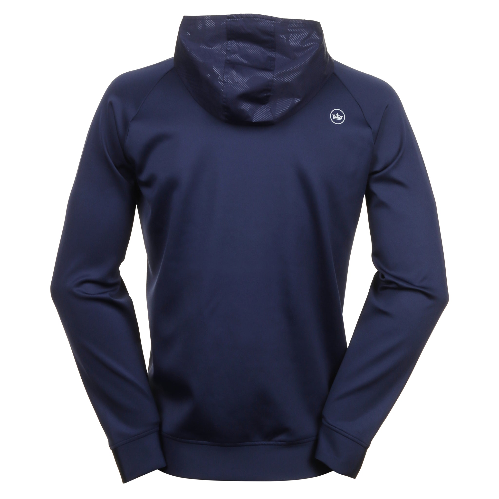 Peter Millar Weld Half Snap Hoodie MF24EZ12B Navy Function18