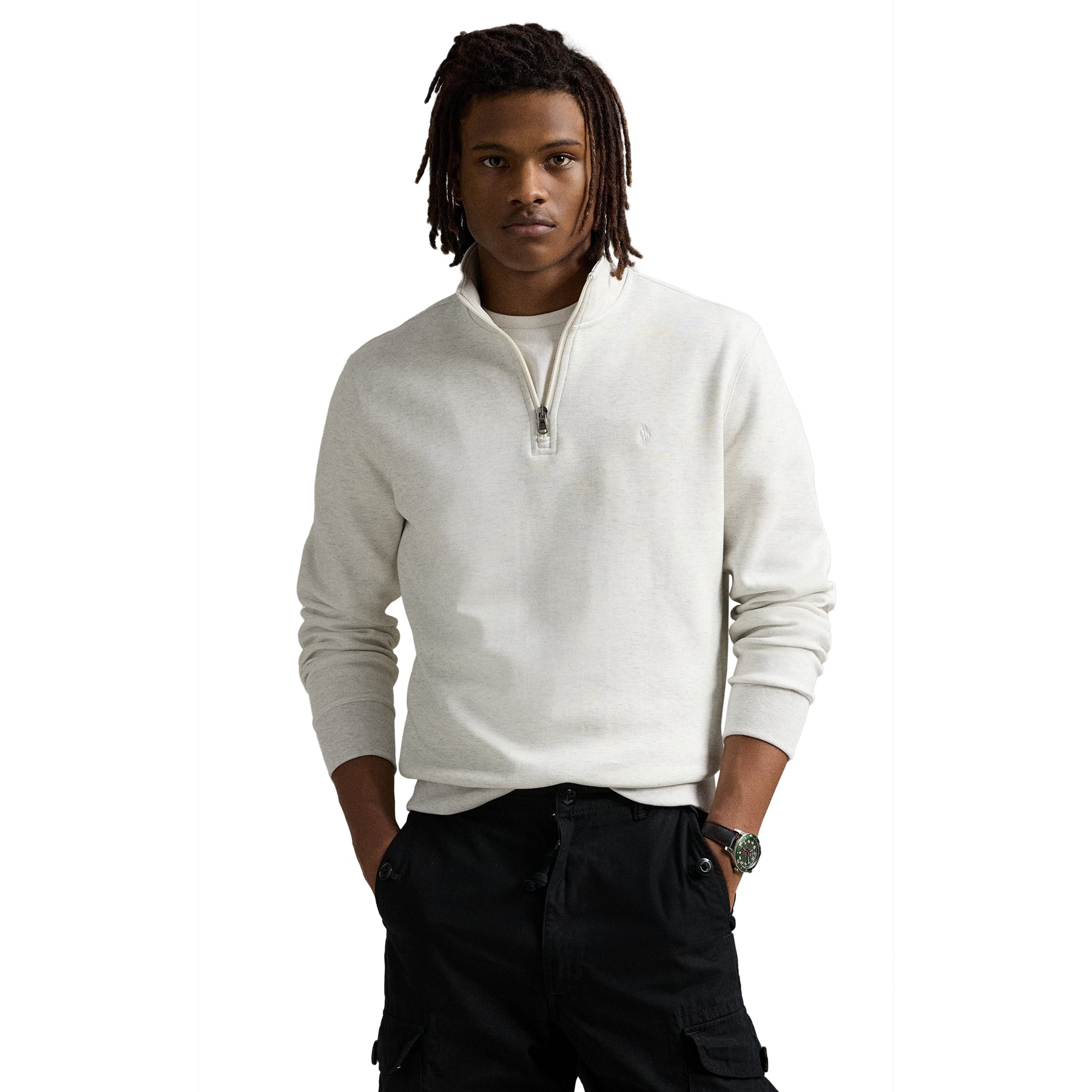 Polo Golf Ralph Lauren Double Knit Quarter Zip Pullover