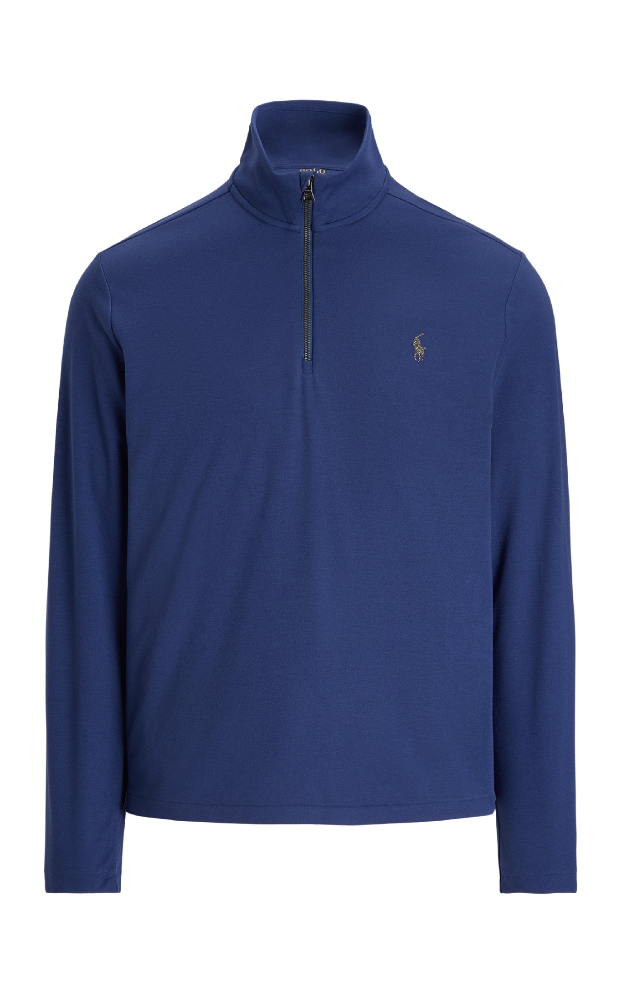 Polo Golf Ralph Lauren Performance 1/4 Zip Pullover Annapolis Blue 004