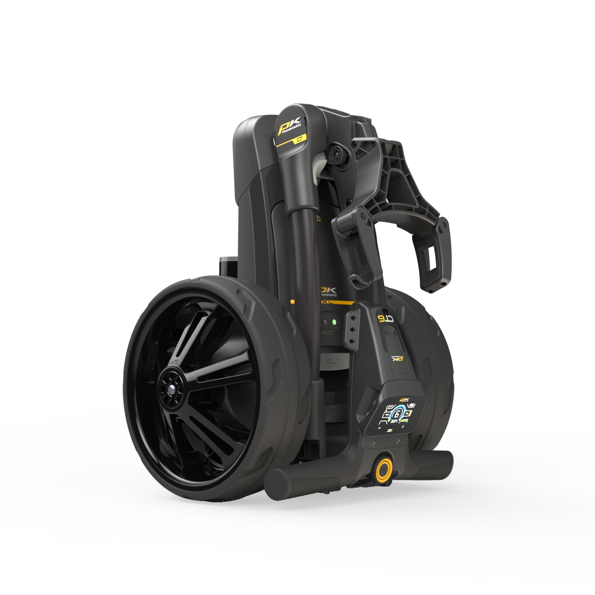 PowaKaddy CT6 Electric Golf Trolley 2024 Black