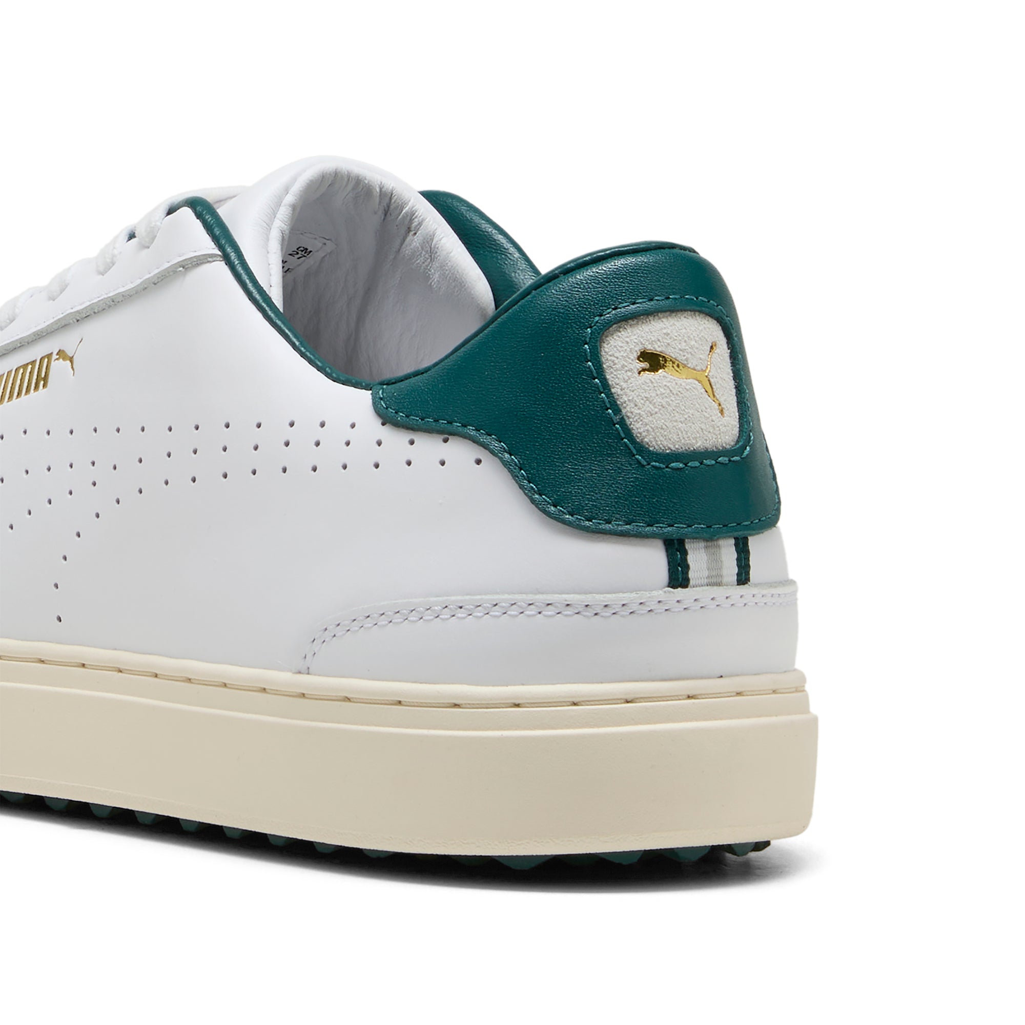 Puma Clyde G Golf Shoes Puma White/Varsity Green 03