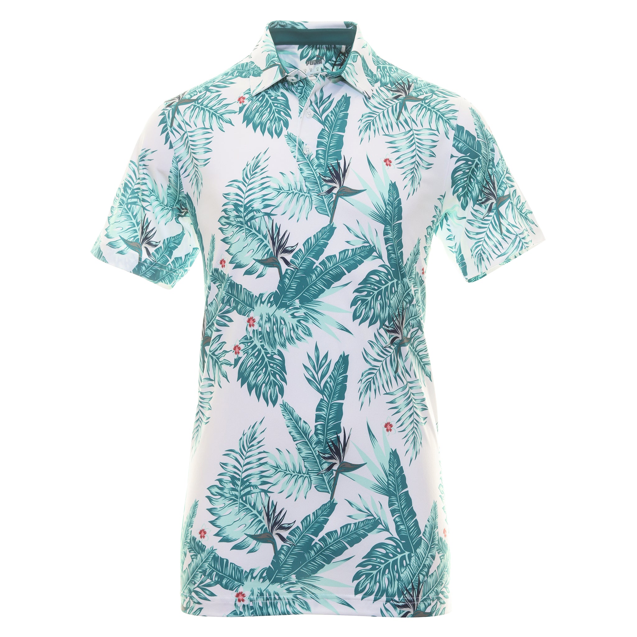 Puma aloha woven store golf shirt