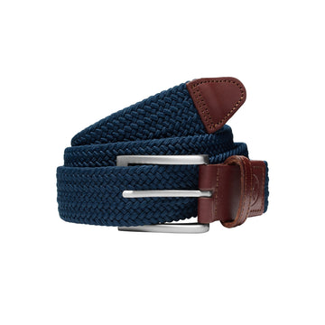 Puma Golf Braided Weave Belt Deep Navy 02