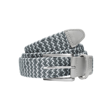 Puma Golf Braided Weave Belt Ash Grey/Slate Sky 05