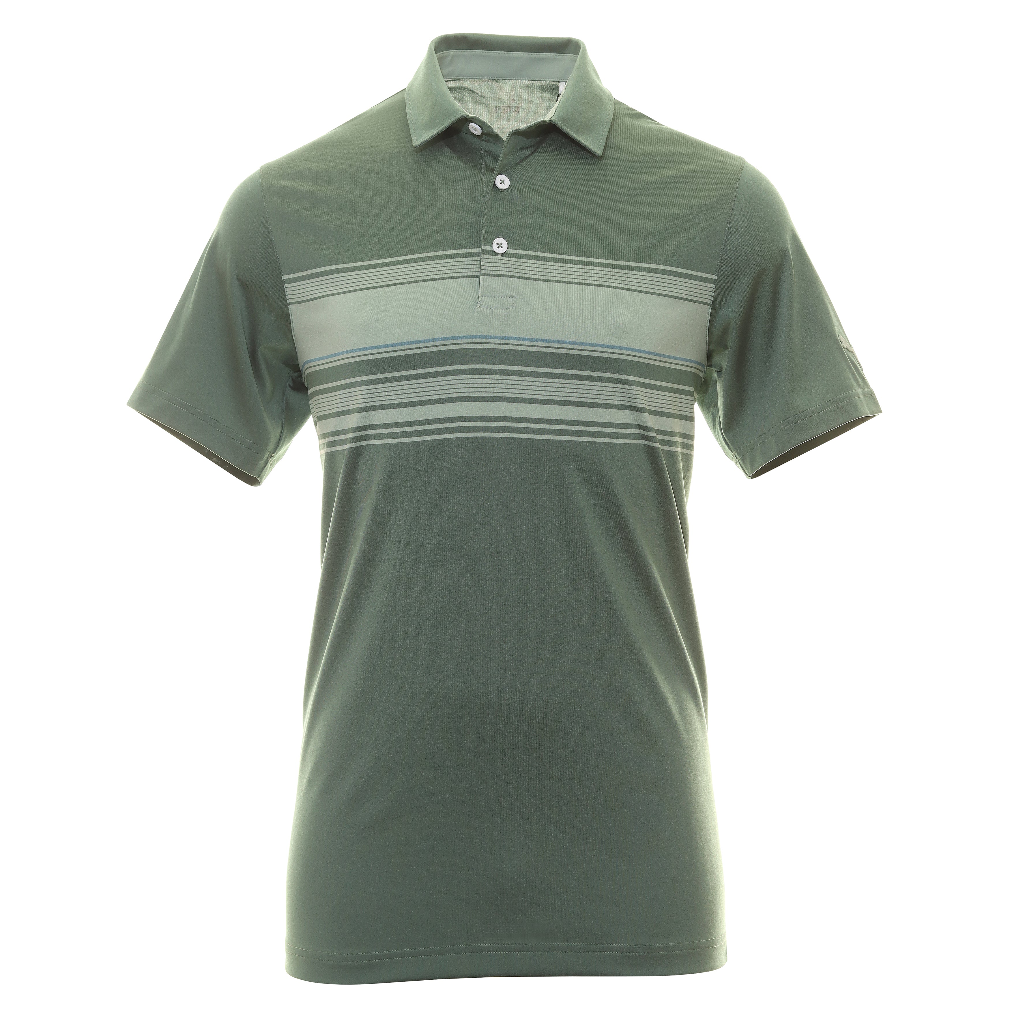 Puma Golf Grind Polo Shirt 537451 Eucalyptus Green Fog 18 | Function18 ...