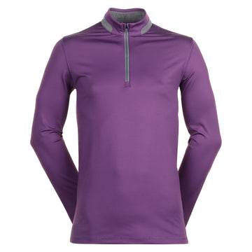 Puma Golf Lightweight 1/4 Zip Crushed Berry/Slate Sky 13