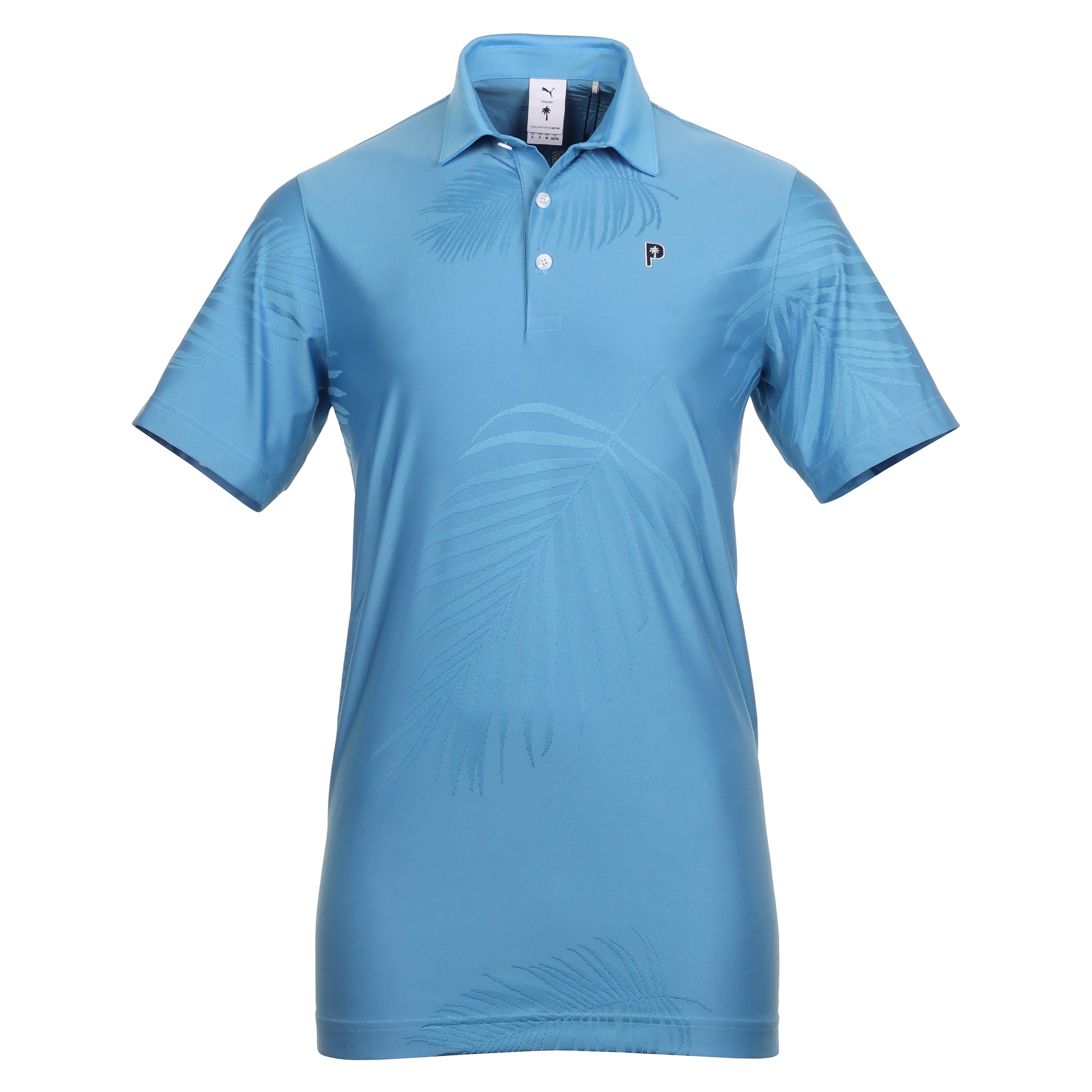 Puma Golf x PTC Jacquard Shirt Regal Blue 02