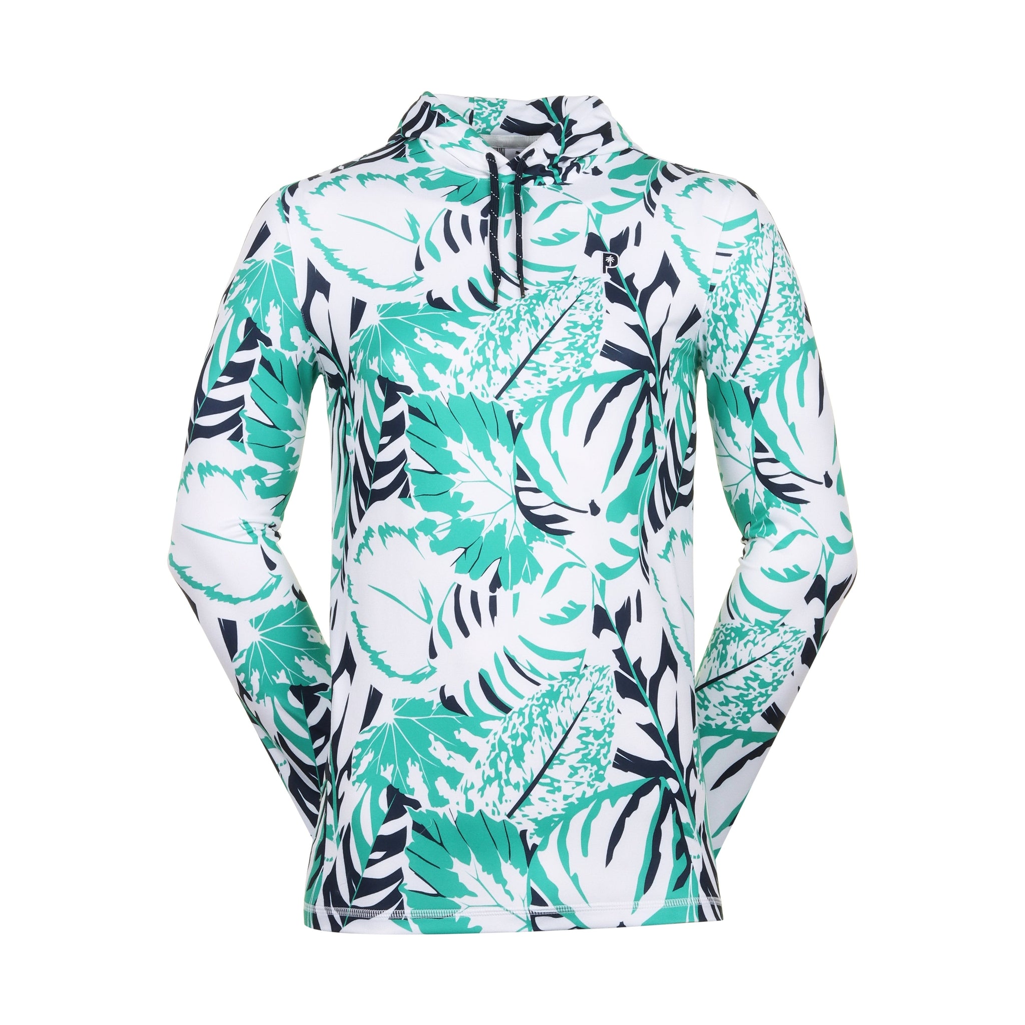 Puma Golf x PTC Palm Glitch Hoodie Sparkling Green/Fresh Mint 02