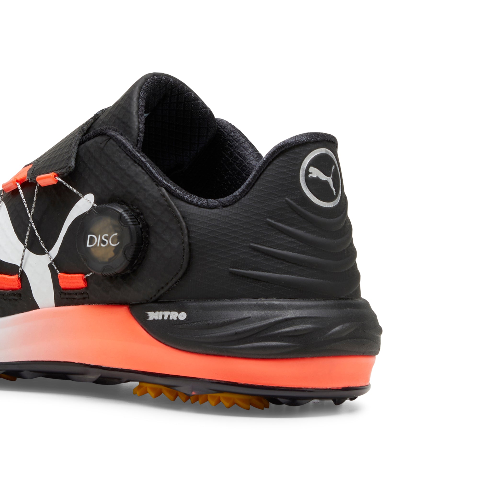 Orange puma golf shoes online