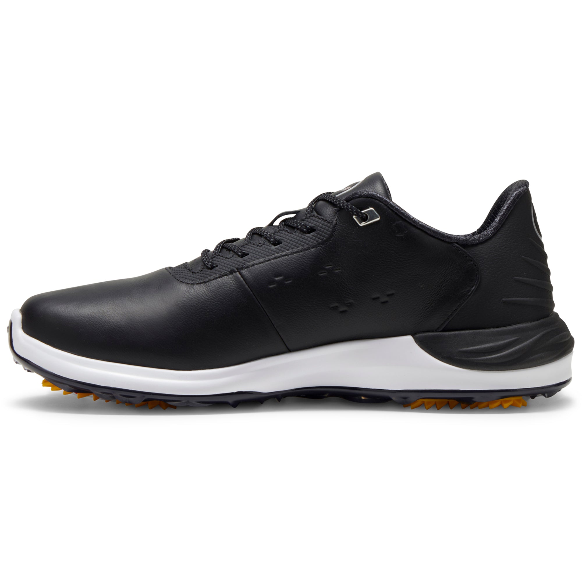 Puma Phantomcat Nitro+ Golf Shoes 309710 Puma Black Puma Silver Yellow ...