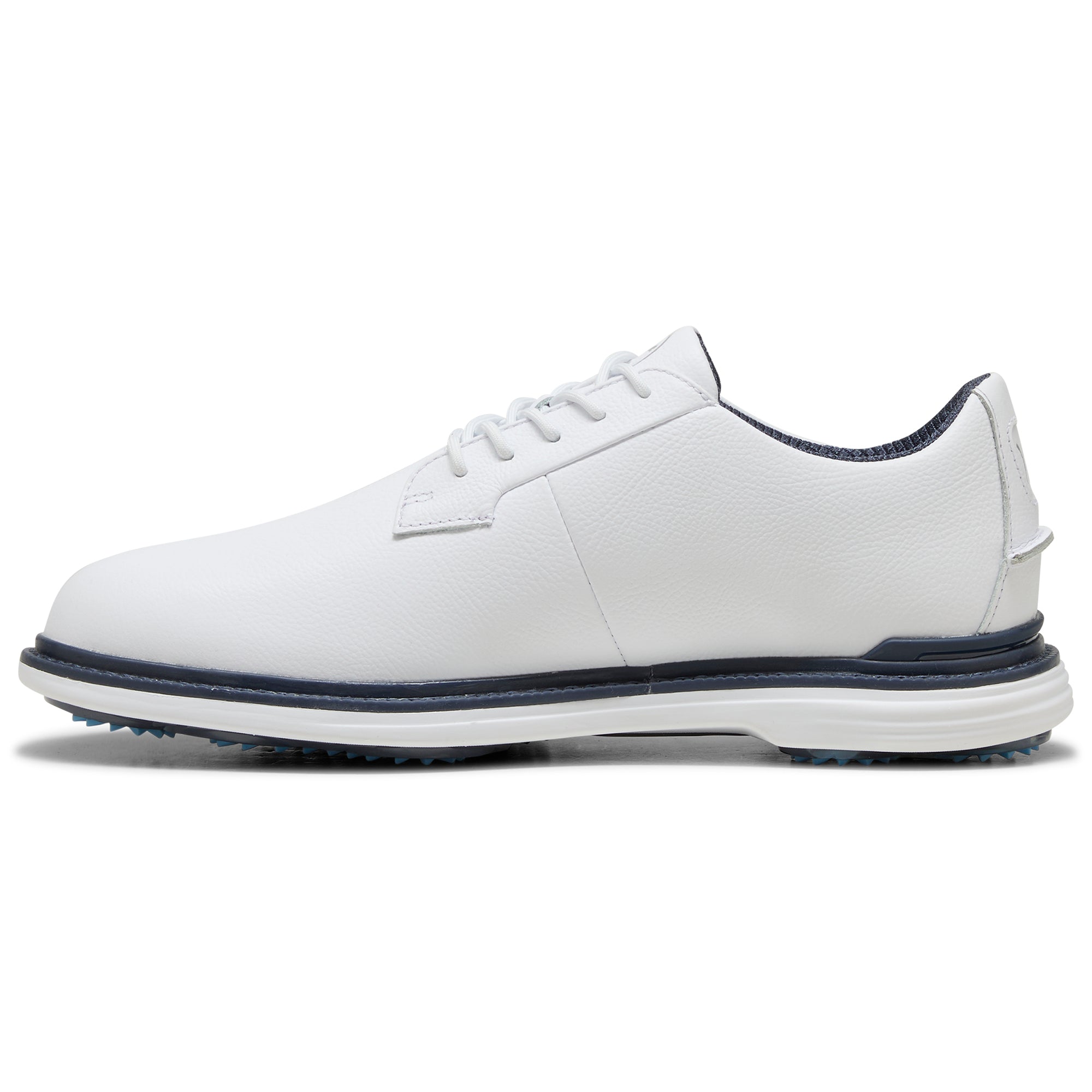 Puma Royale Golf Shoes White/Navy/Light Blue 02