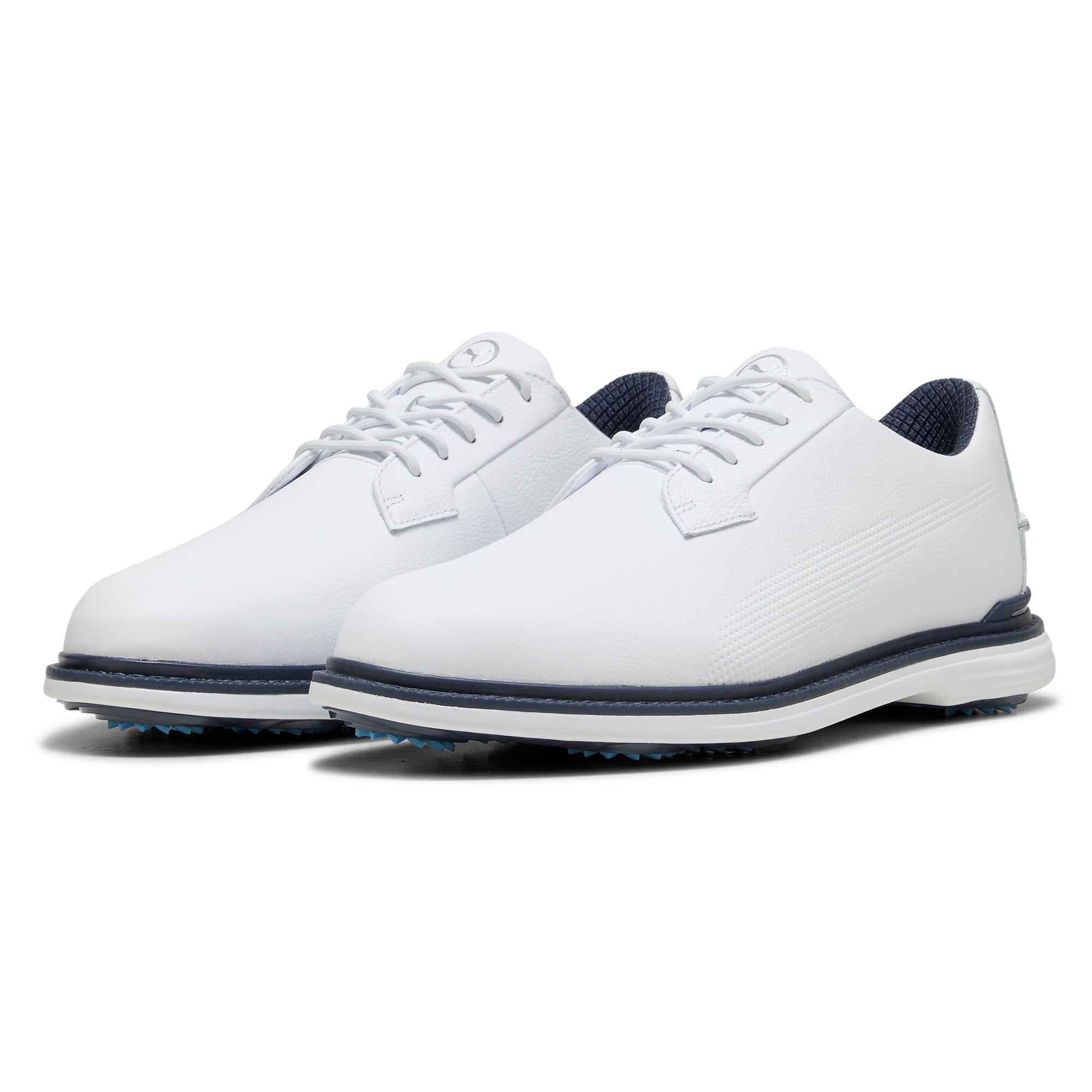 Puma Royale Golf Shoes White/Navy/Light Blue 02