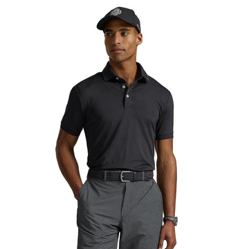 RLX Ralph Lauren Airflow Performance Polo Shirt Black 005