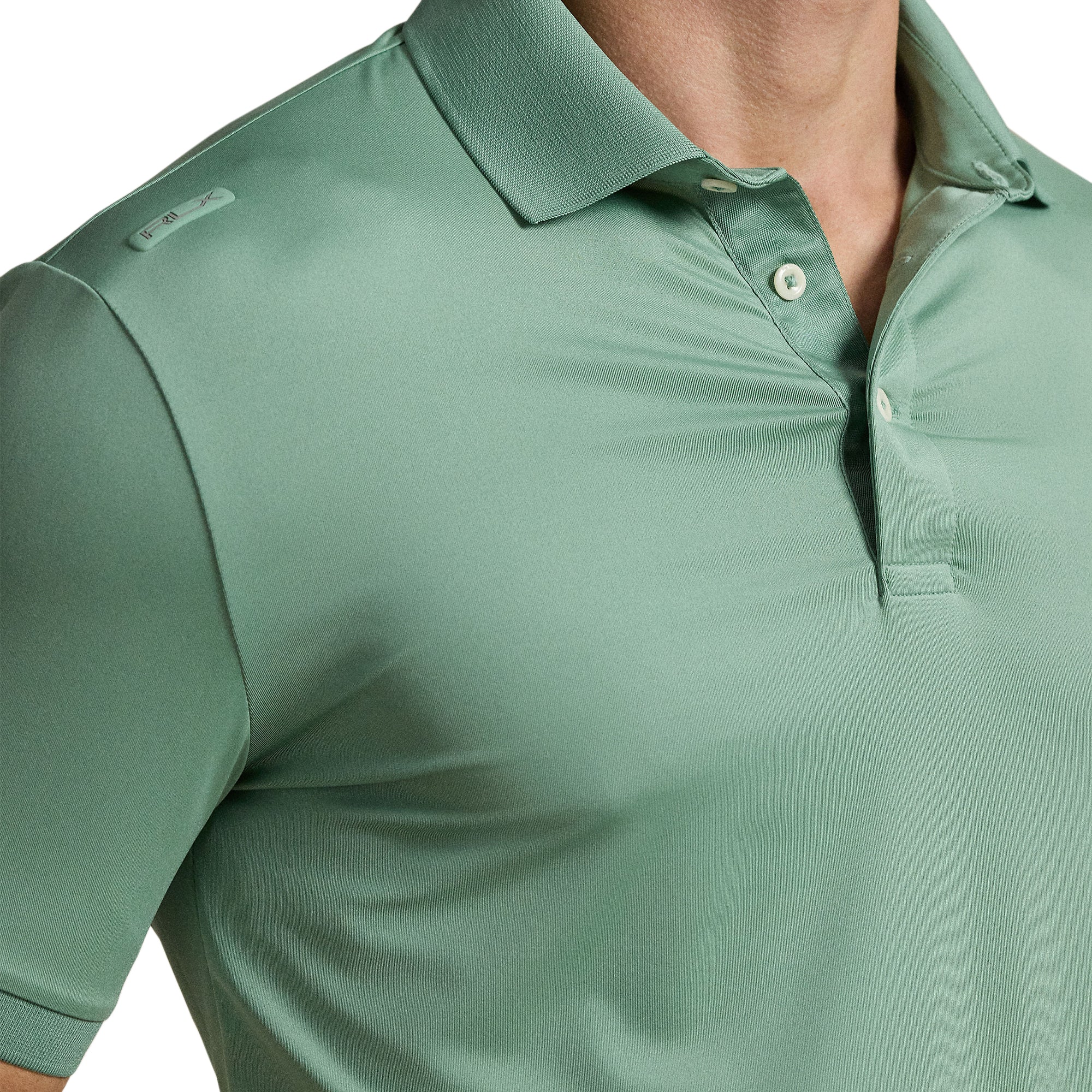 RLX Ralph Lauren Airflow Performance Polo Shirt Faded Mint 009