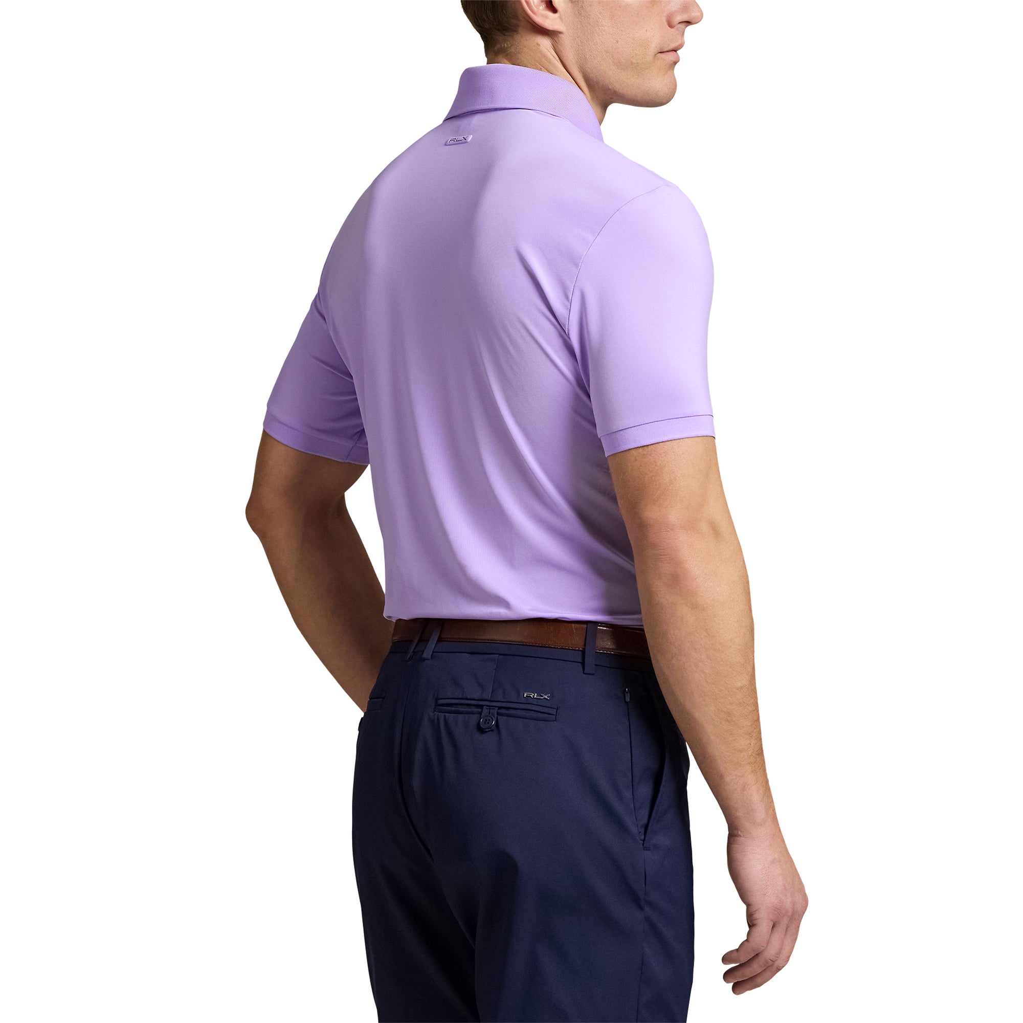 RLX Ralph Lauren Airflow Performance Polo Shirt Powder Purple 010