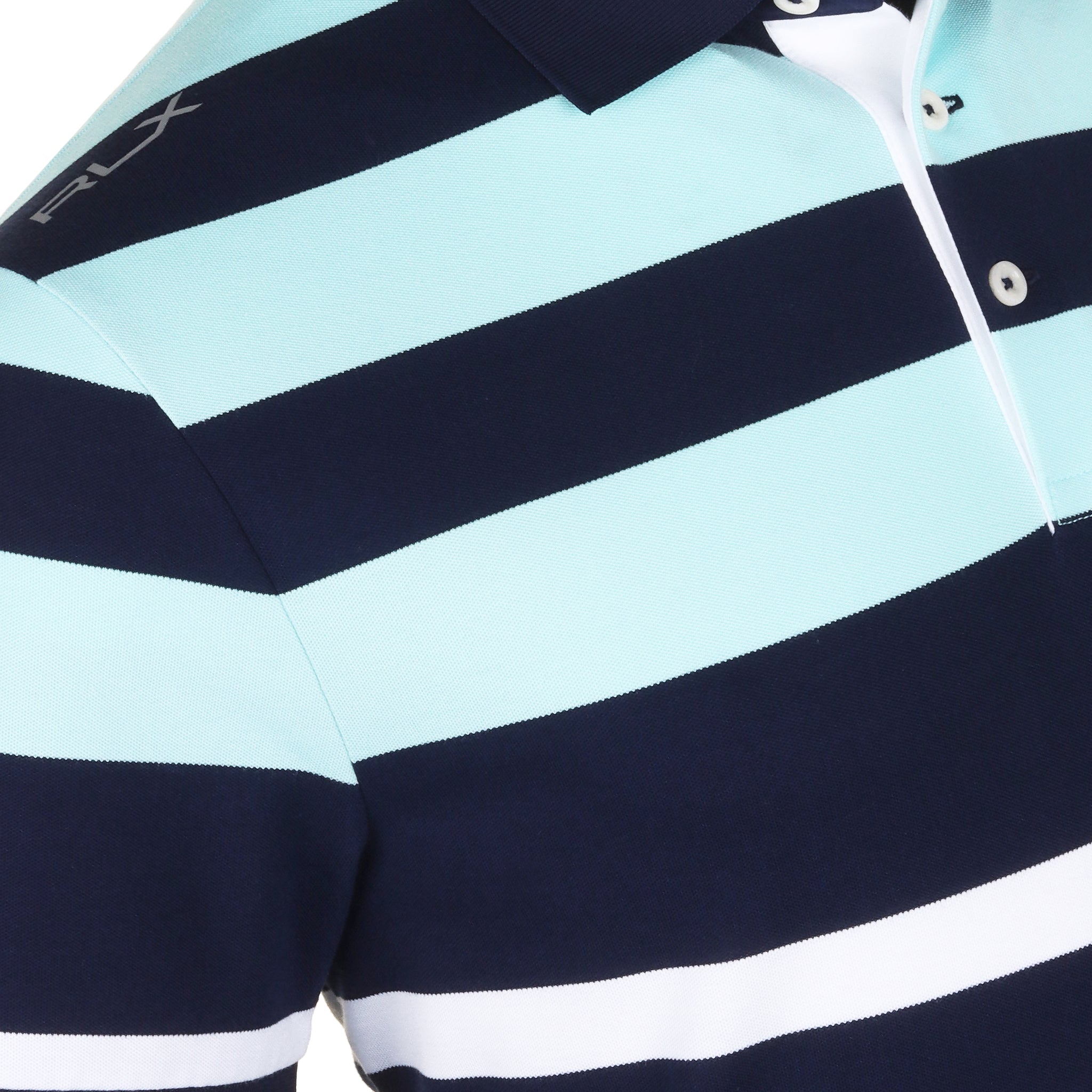 RLX Ralph Lauren Block Stripe Polo Shirt