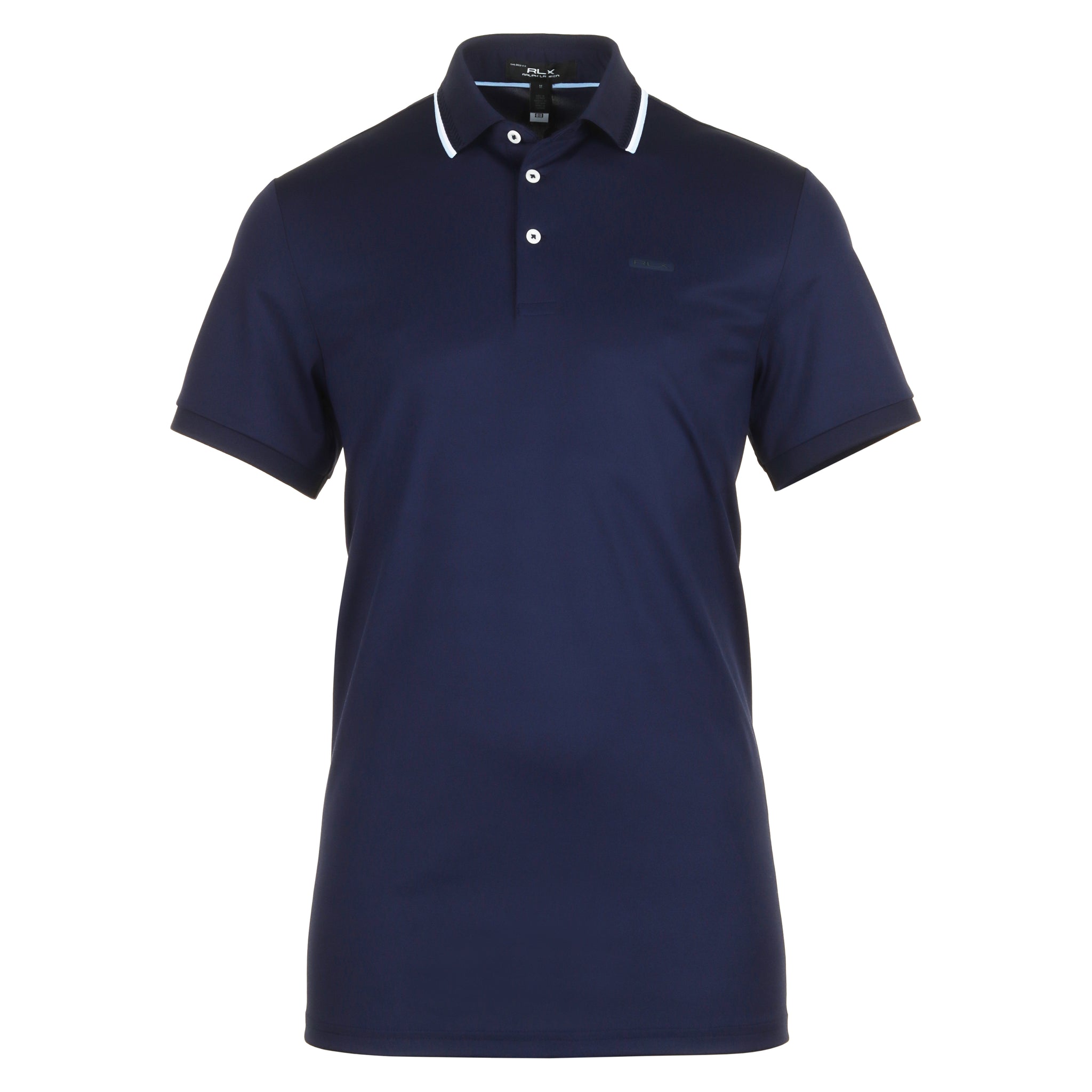 RLX Ralph Lauren Collar Trim Detail Pique Polo Shirt