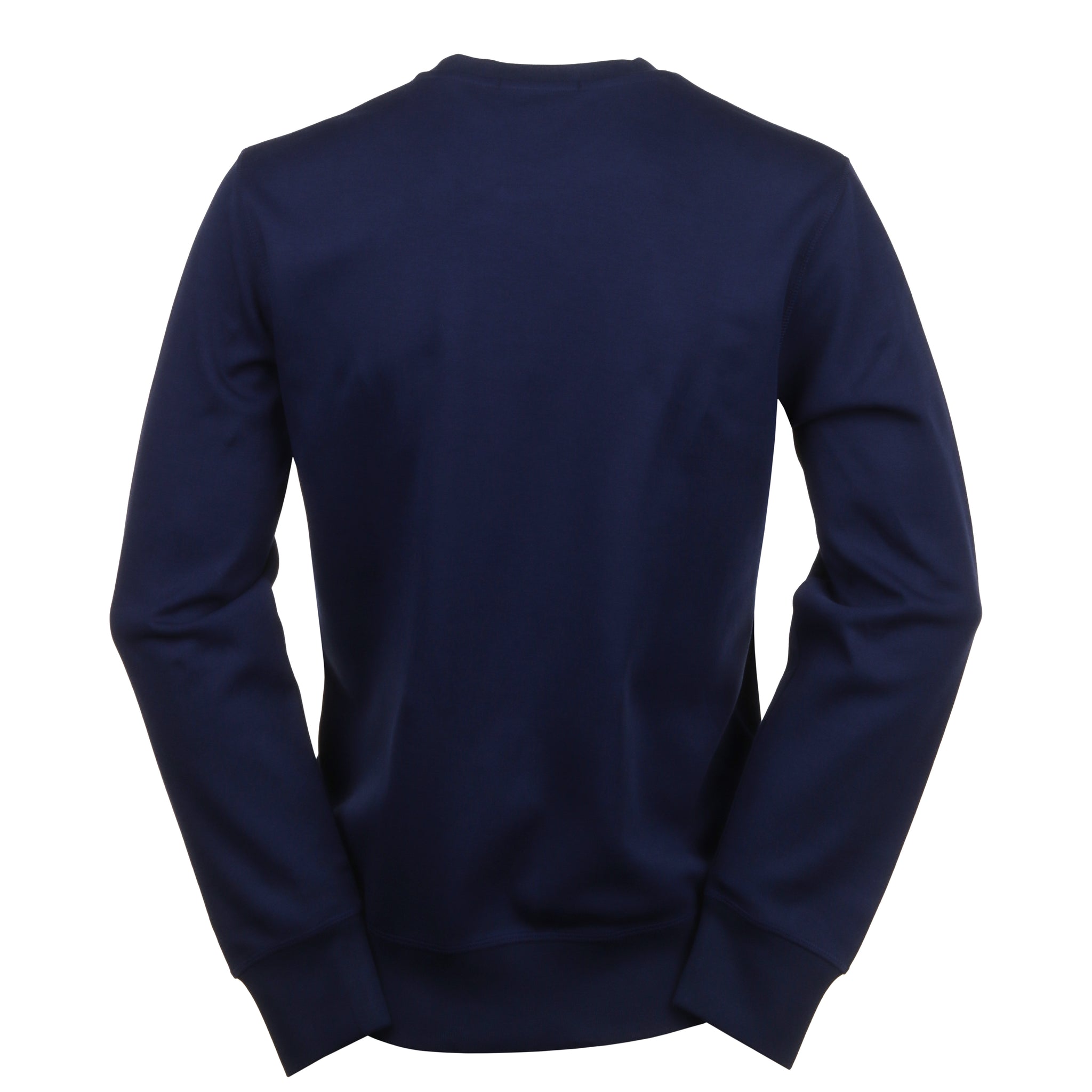 RLX Ralph Lauren Double Knit Bear Crew Neck Refined Navy 001