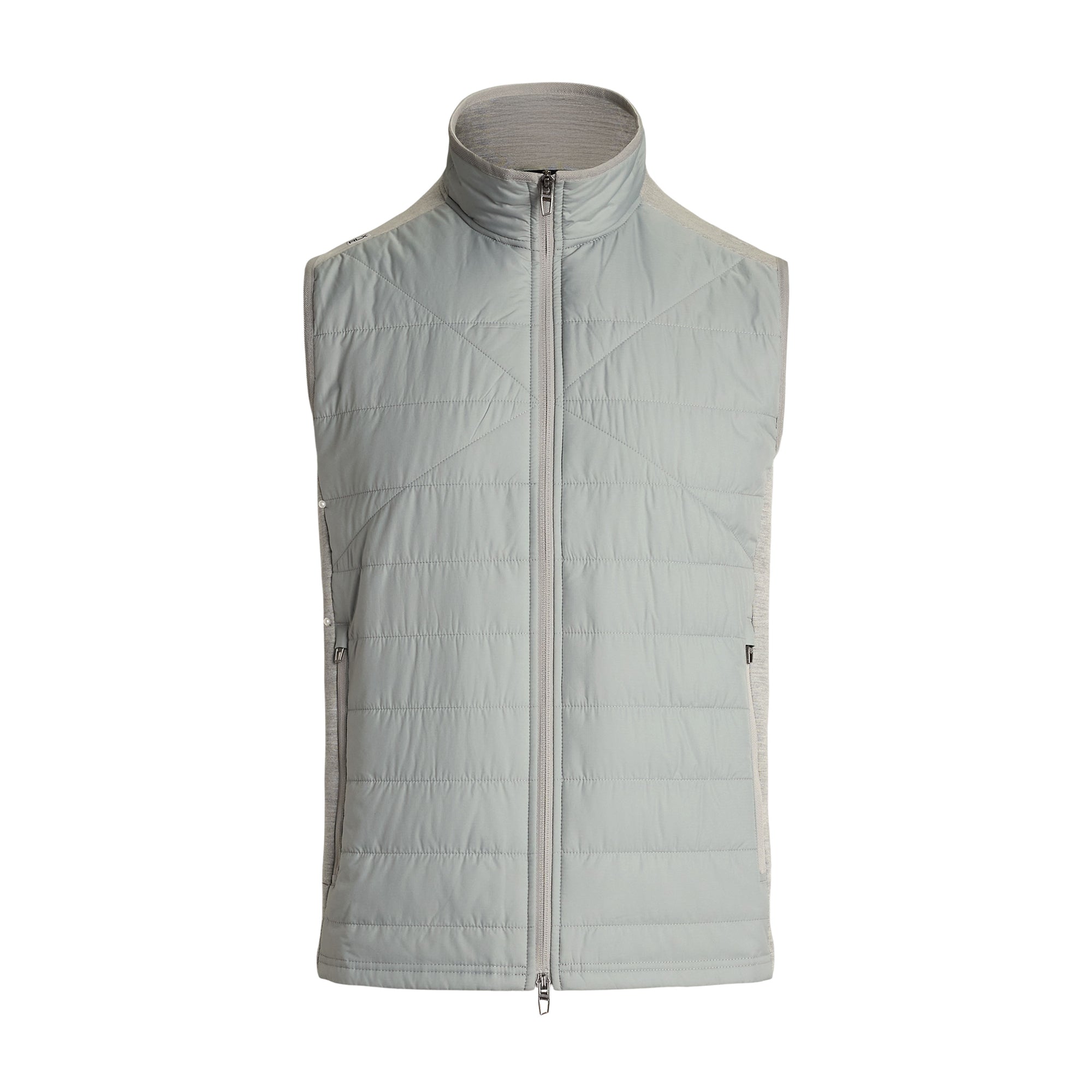 RLX Ralph Lauren Hybrid Full Zip Vest Andover Heather 002