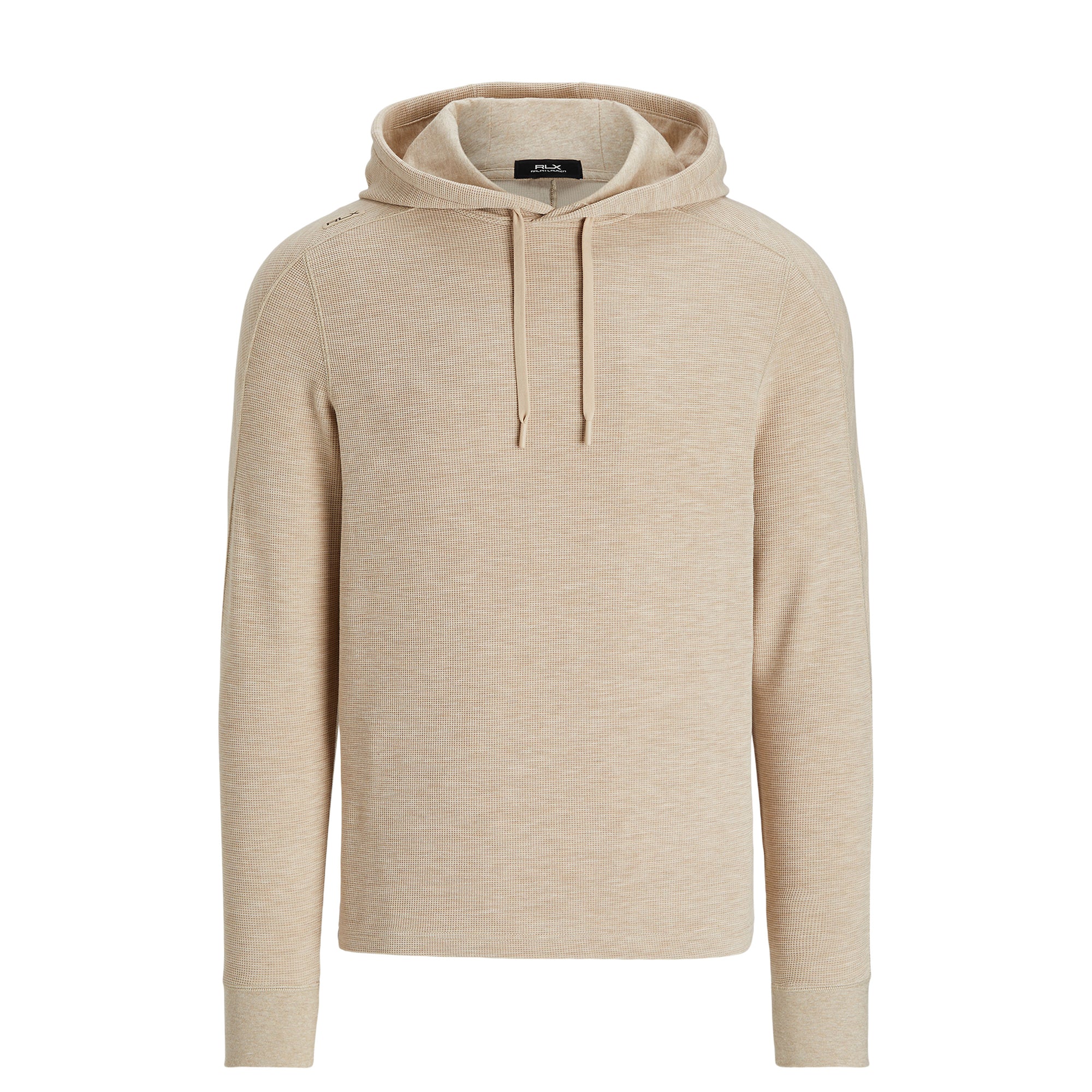 RLX Ralph Lauren Knit Hoodie Sand Heather 002