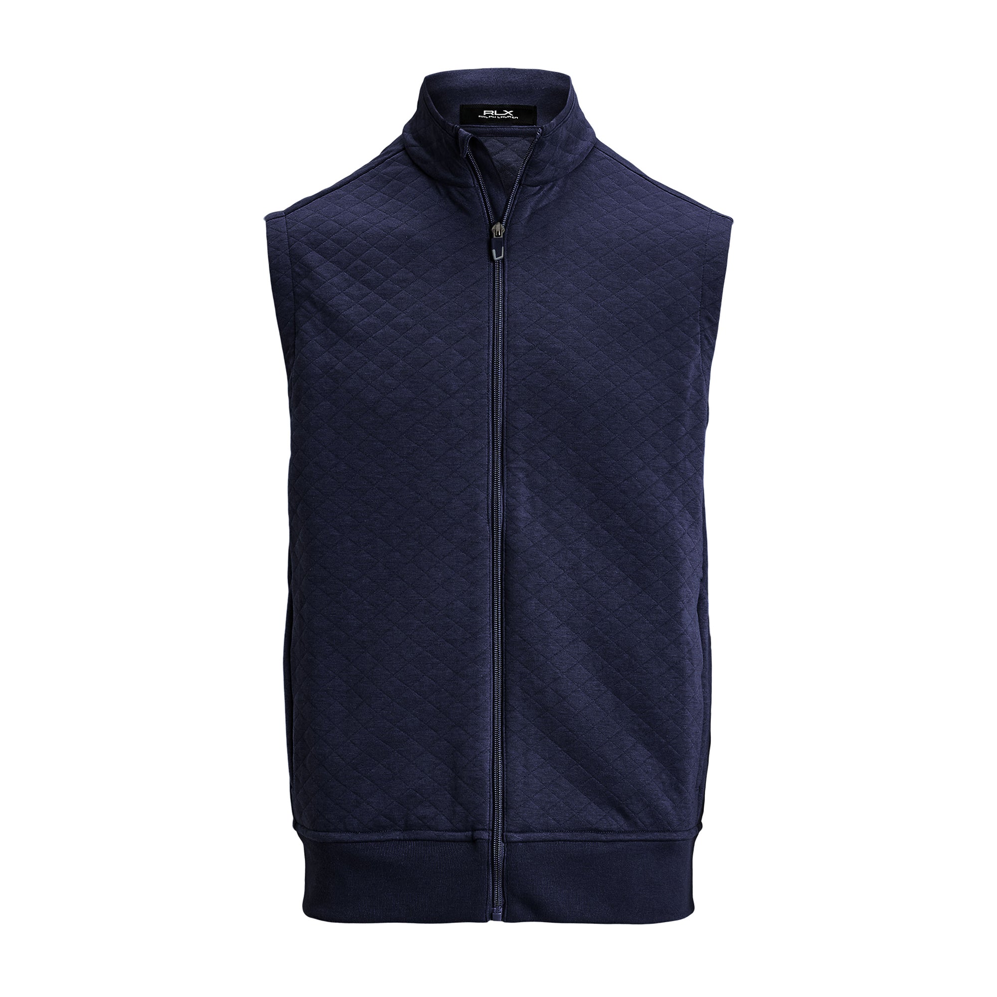 RLX Ralph Lauren Quilted Double Knit Vest Refined Navy 002