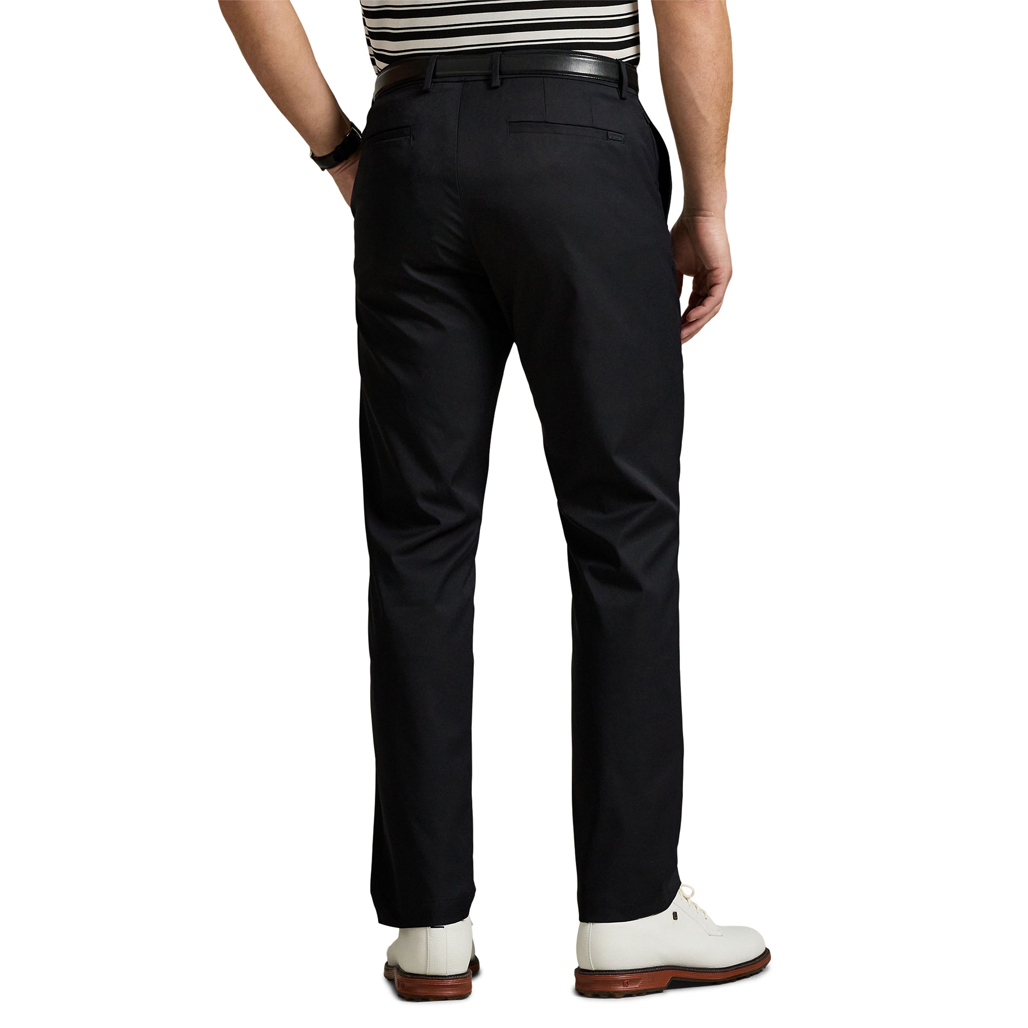 RLX Ralph Lauren Slim Fit Performance Trousers Polo Black 008