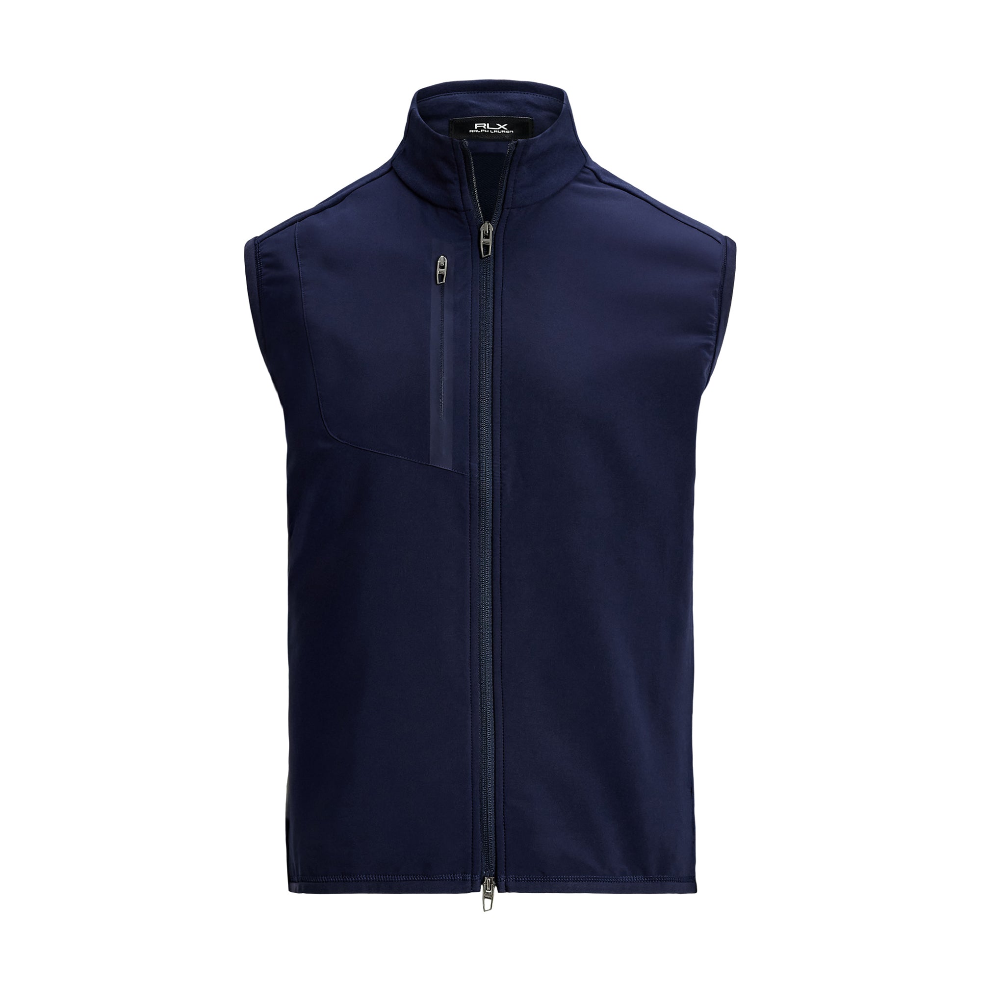 RLX Ralph Lauren Stretch Full Zip Vest Refined Navy 003