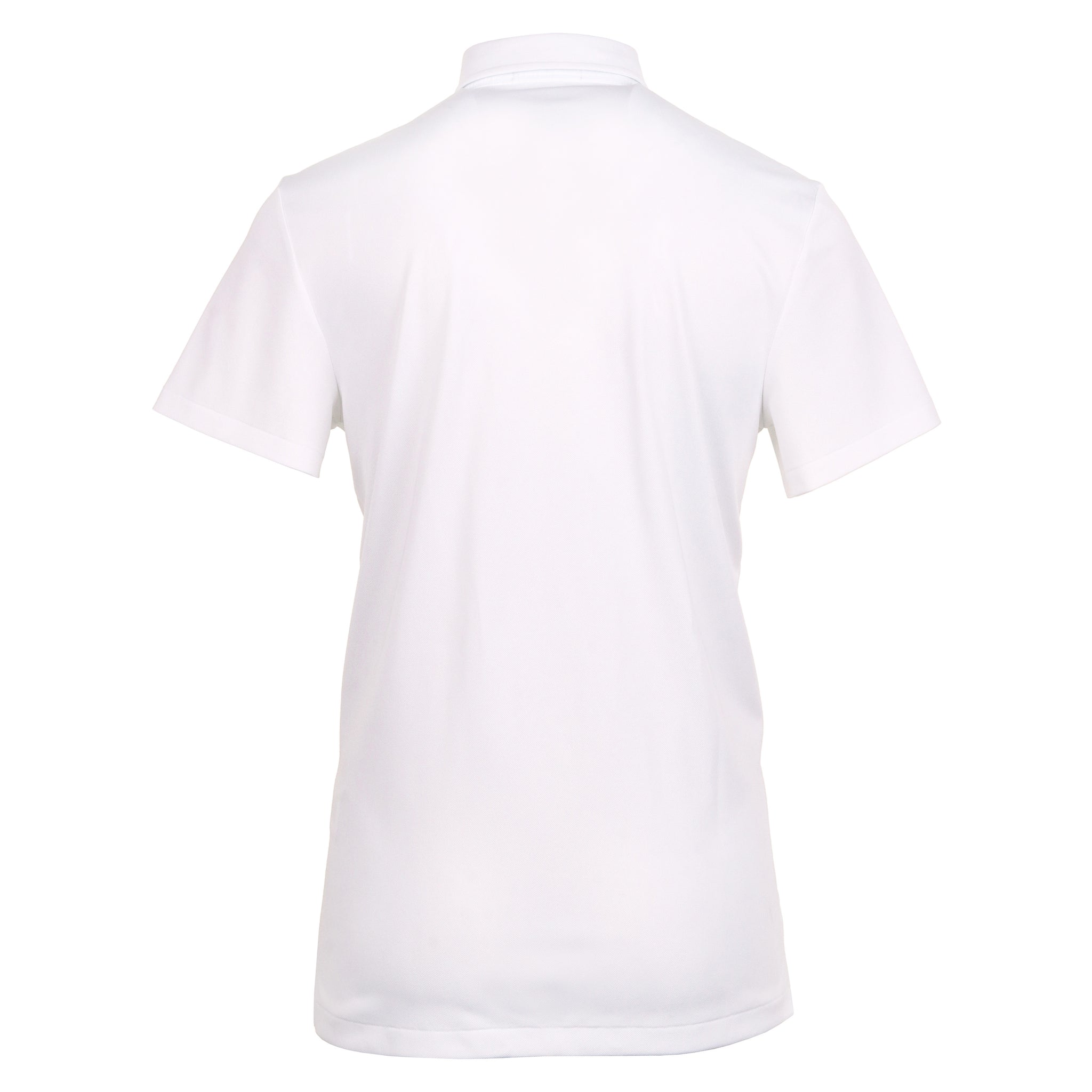 RLX Ralph Lauren Trim Detail Pique Polo Shirt Ceramic White/Office Blue 001