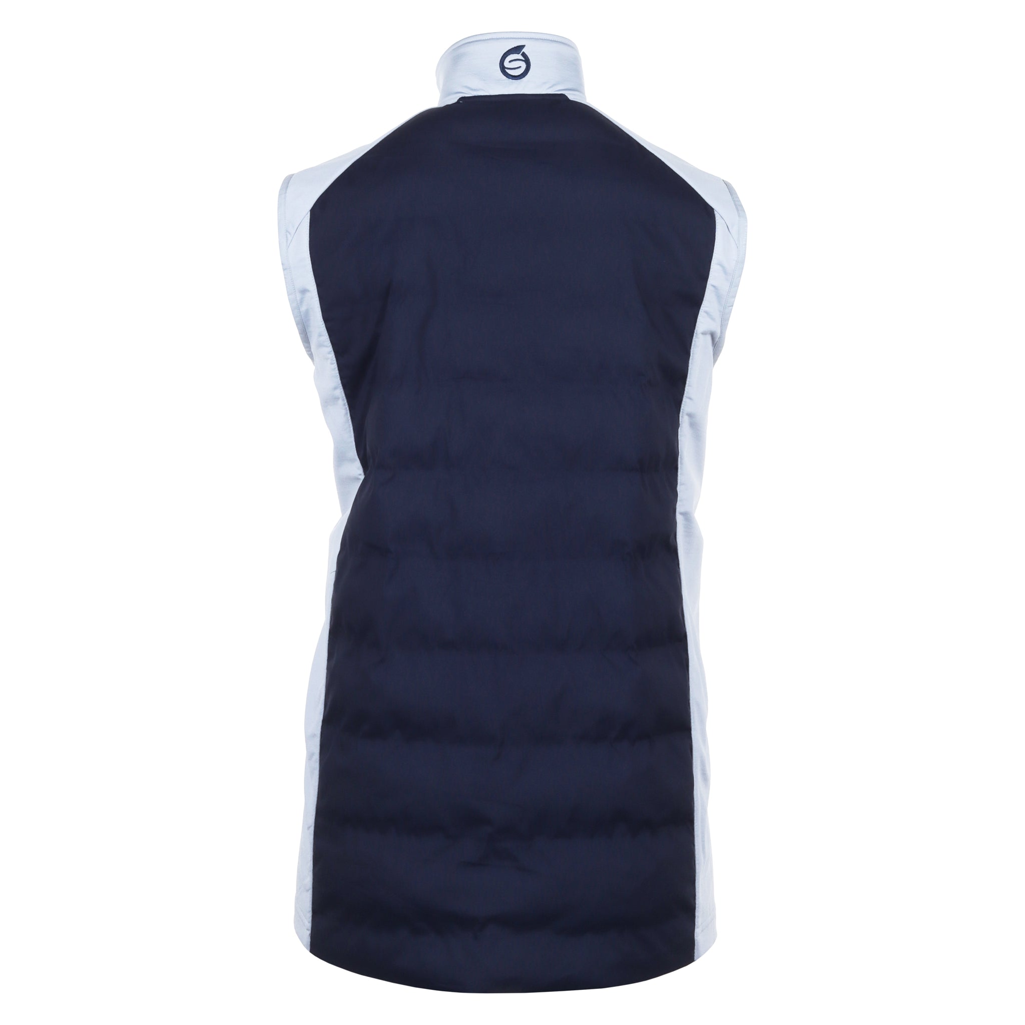 Sunderland Golf Andorra Padded Gilet Navy/Silver