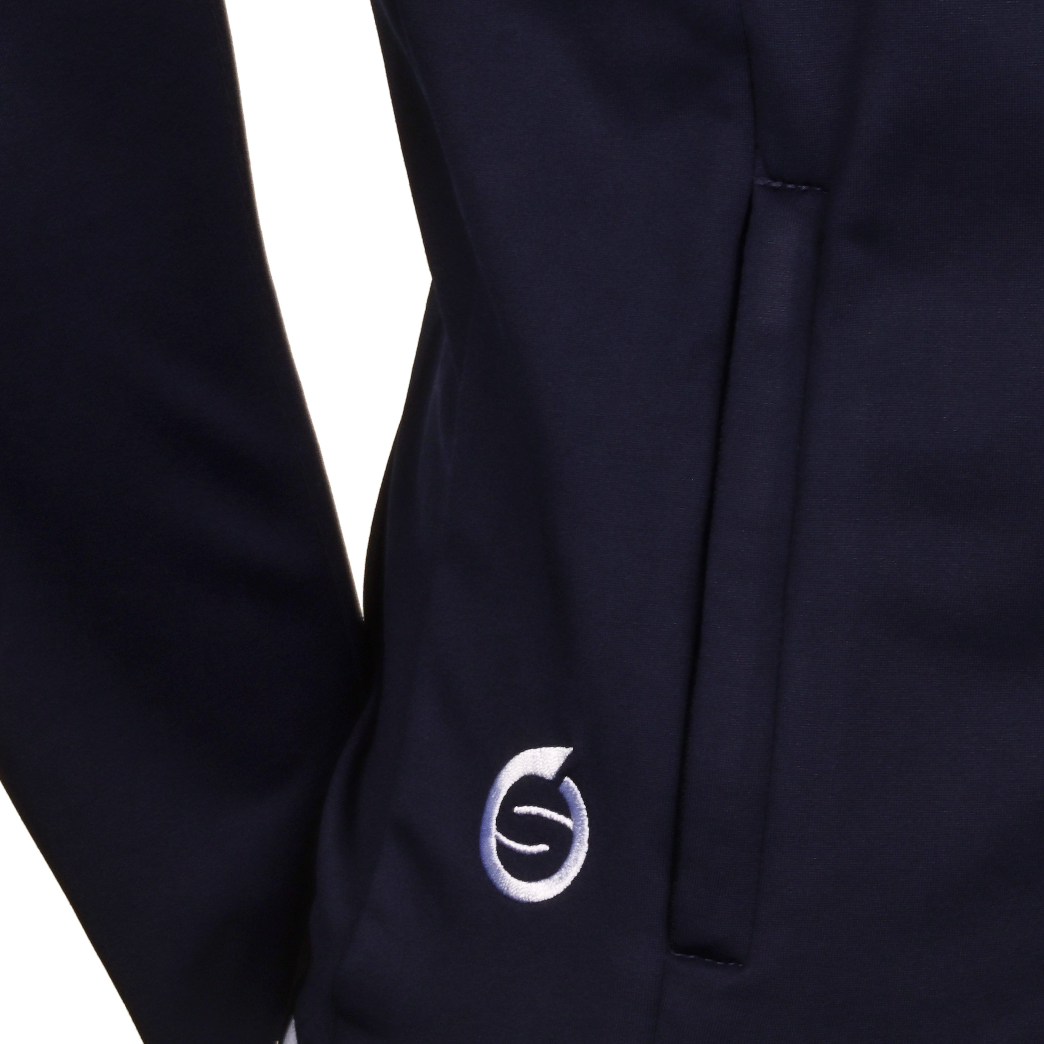 Sunderland Golf Everest Hybrid Hoodie SUNMM90-EVE-Navy Aqua White ...