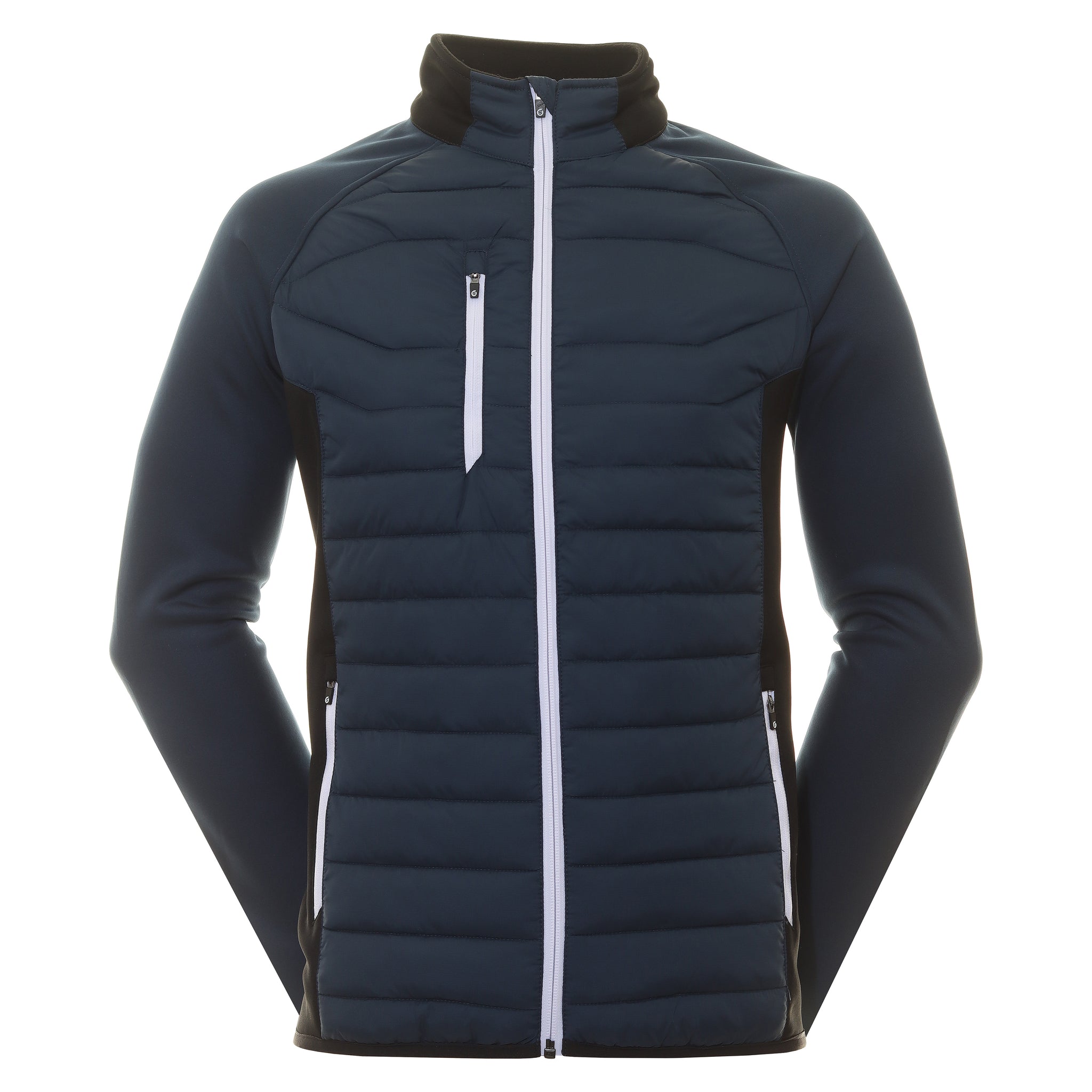 Sunderland Golf Zermatt Padded Jacket SUNMC83-ZER-Airforce Black White ...