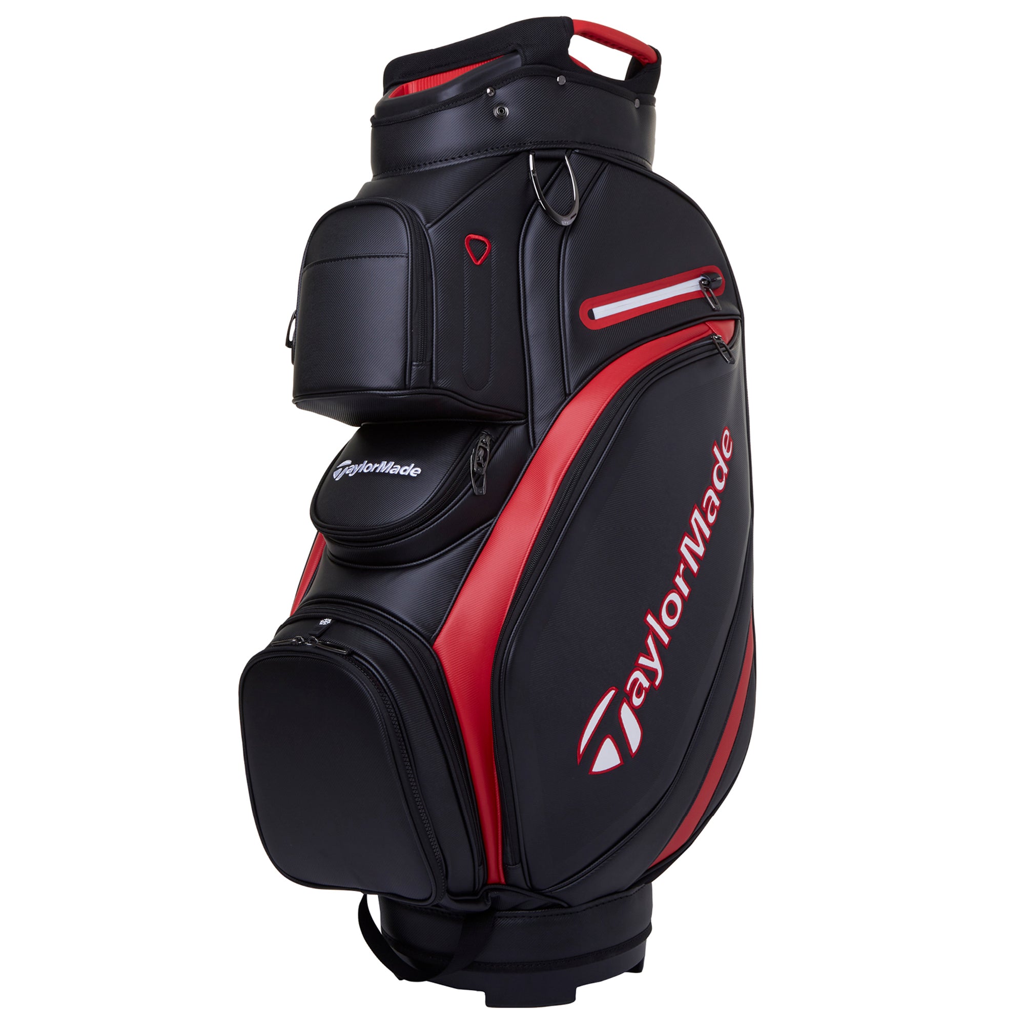 TaylorMade Deluxe Cart Golf Bag V97163 Black Red & Function18