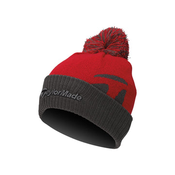 taylormade-golf-bobble-beanie-hat-v97811-red