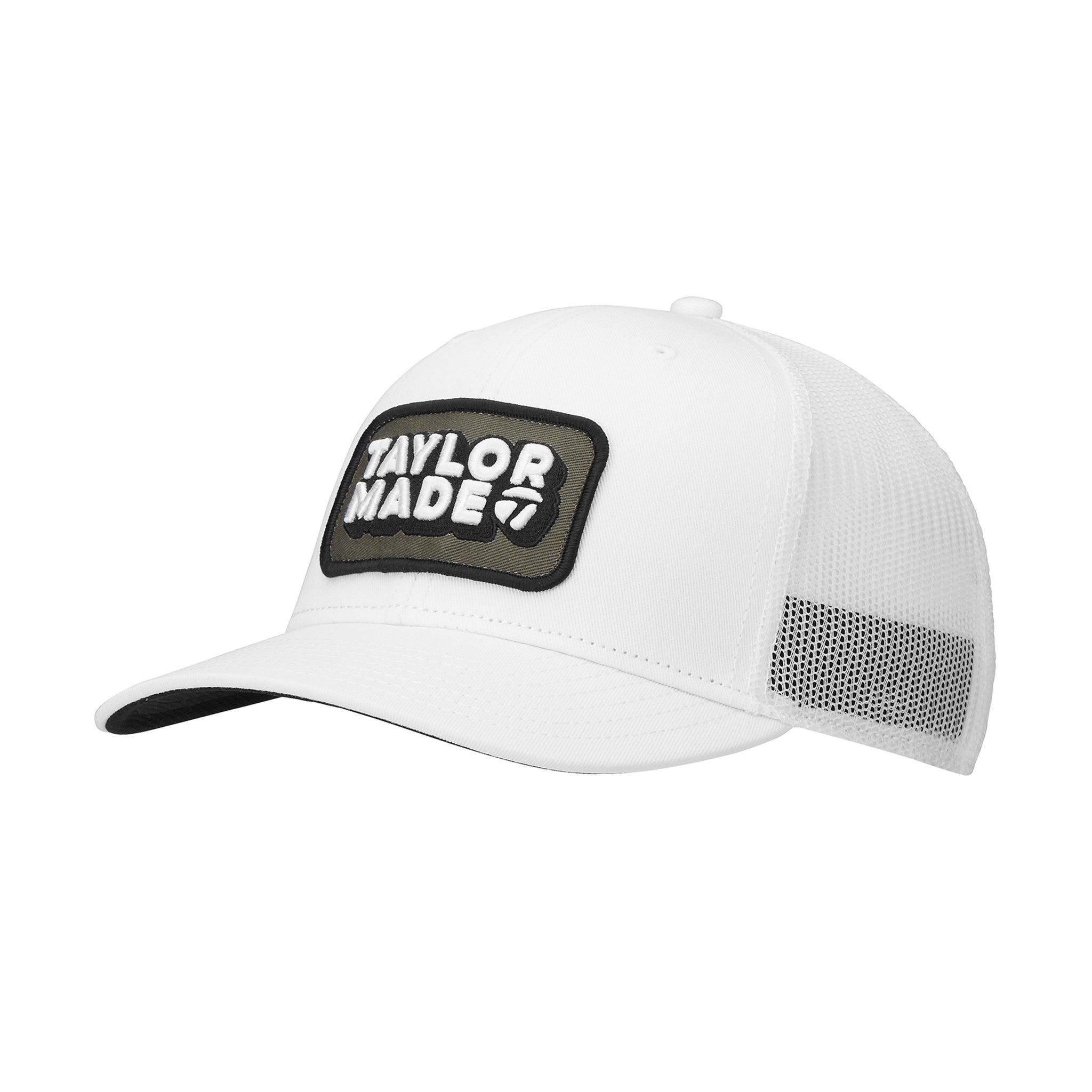 TaylorMade Lifestyle Retro Trucker Cap White