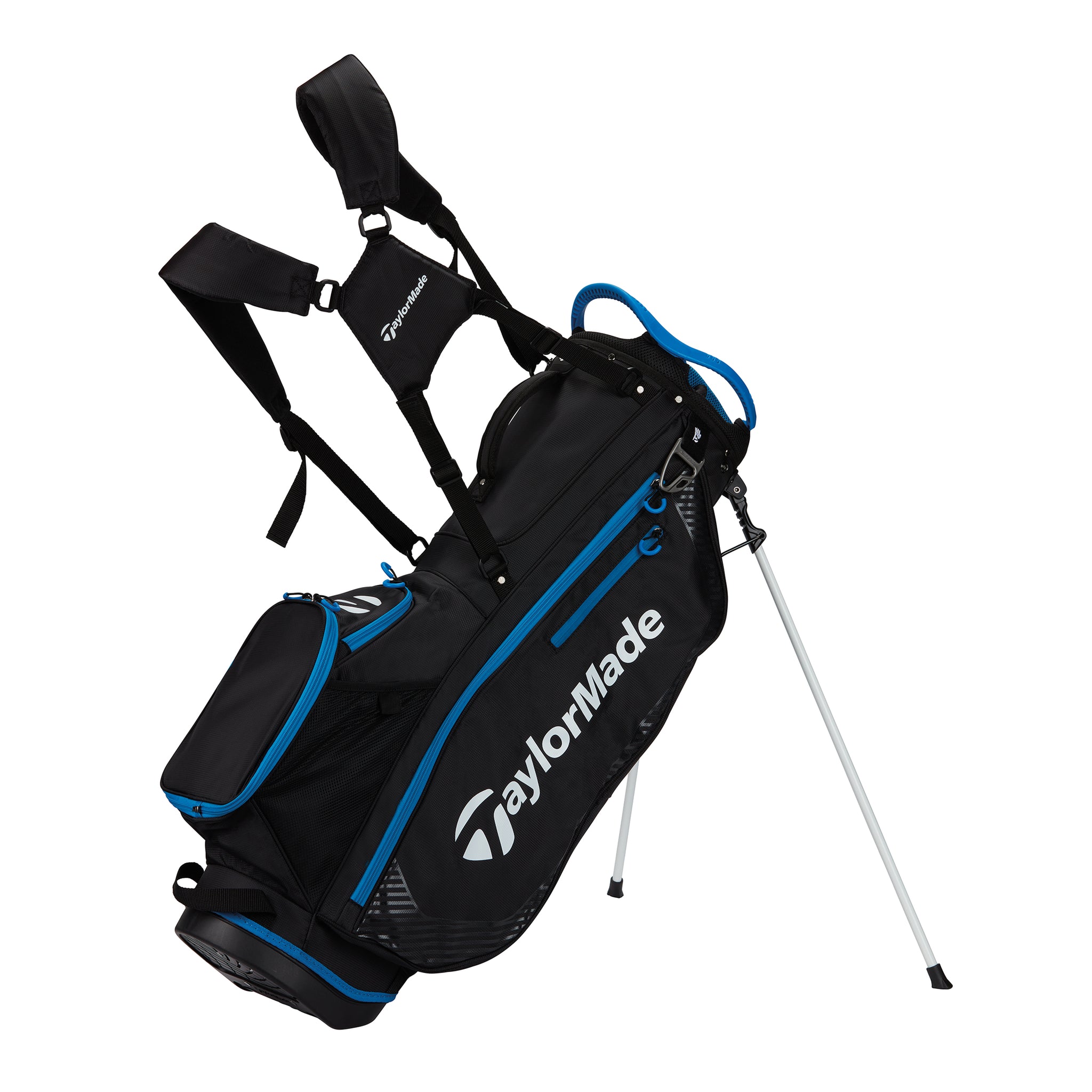 TaylorMade Pro Stand Golf Bag - Black/Blue_1