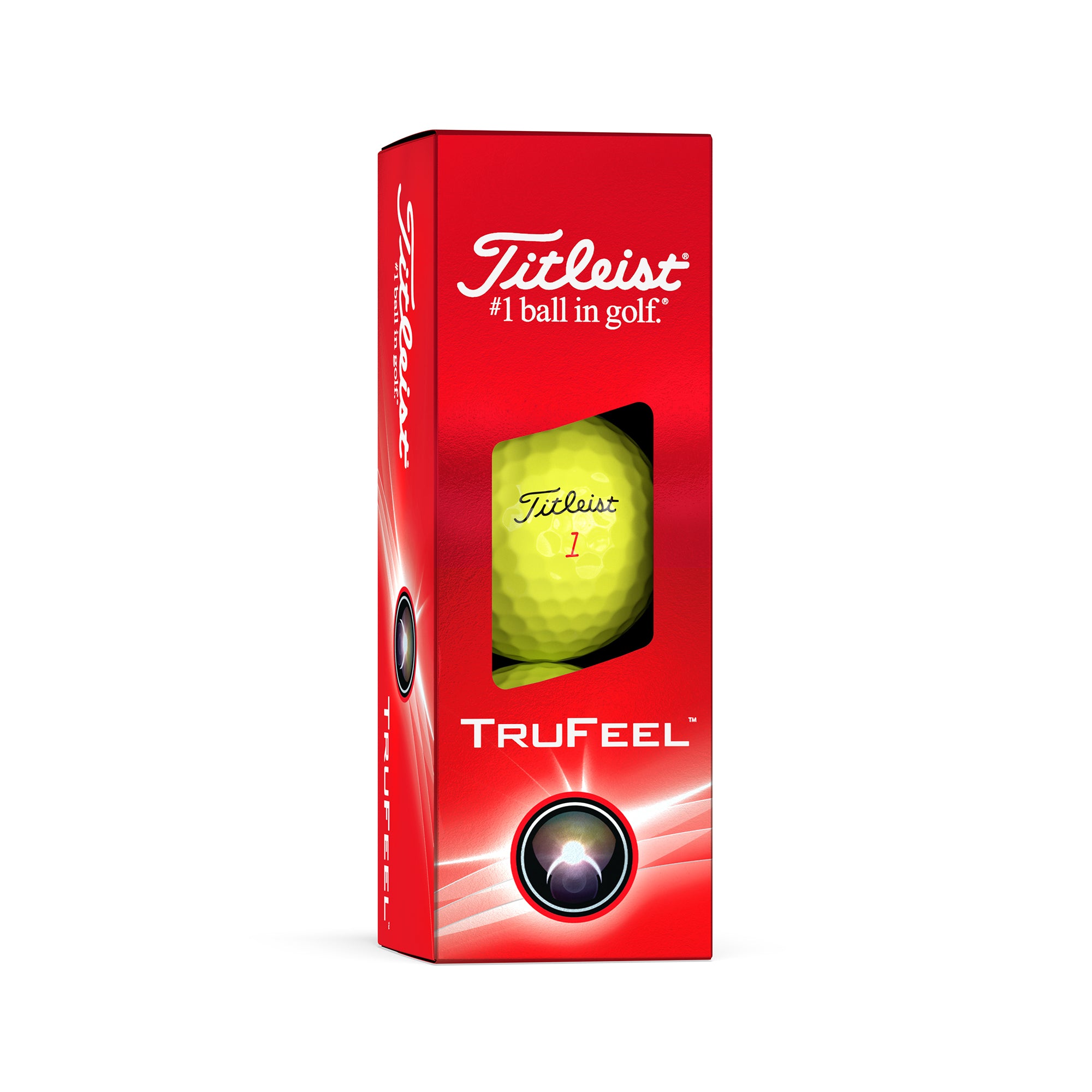 Titleist TruFeel 2024 Golf Balls Yellow